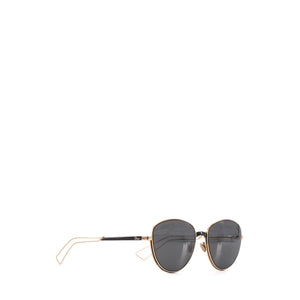 DIOR - Lunettes de soleil Dior en métal doré