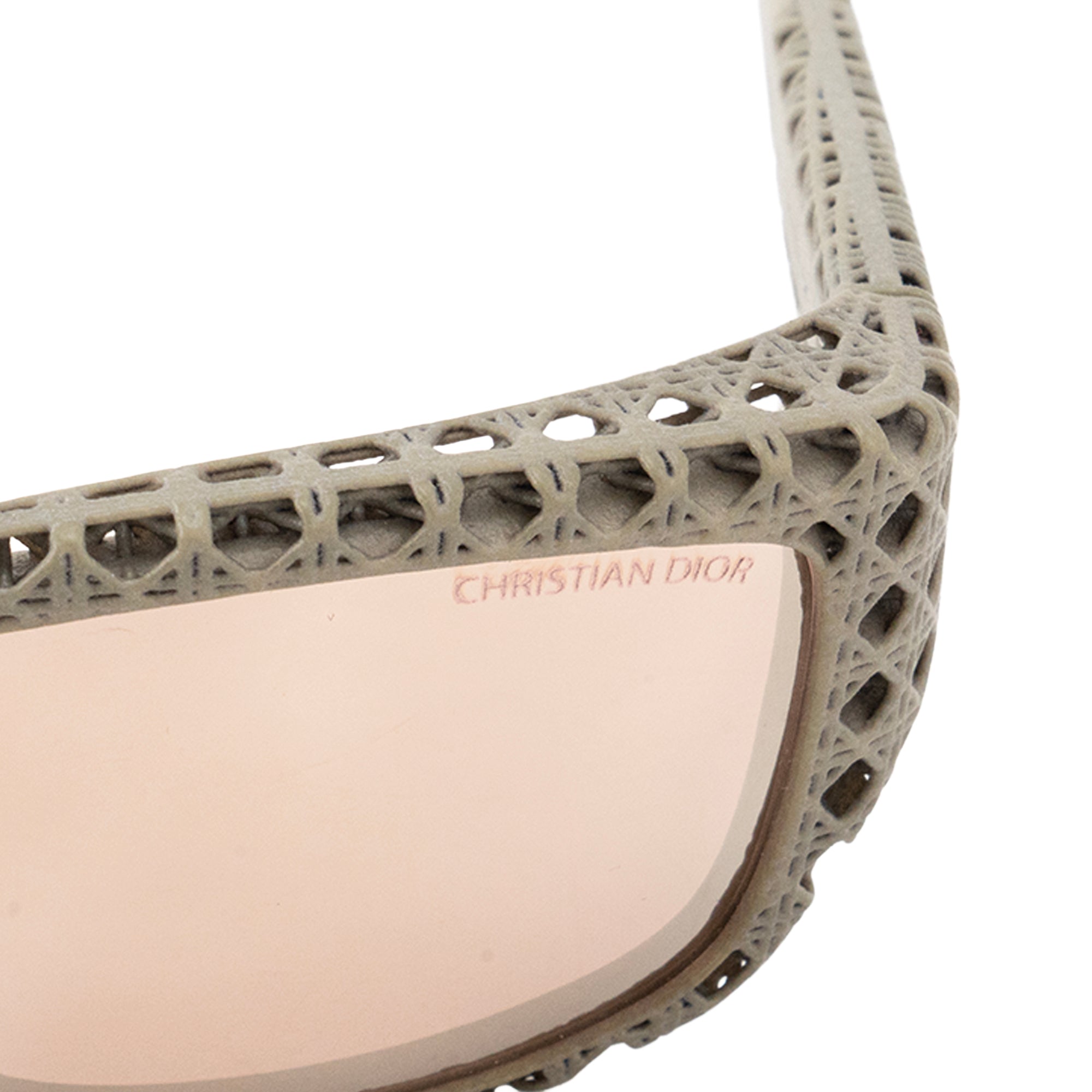 DIOR - Lunettes de soleil Dior3D S1l Dior en plastique kaki