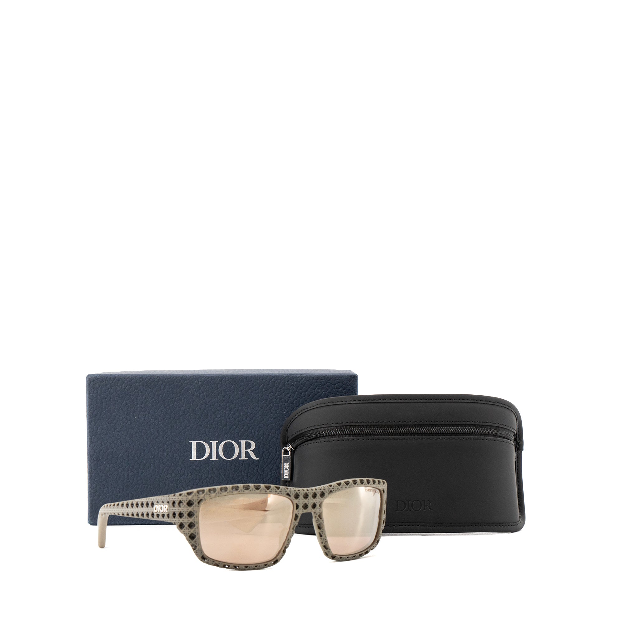 DIOR - Lunettes de soleil Dior3D S1l Dior en plastique kaki