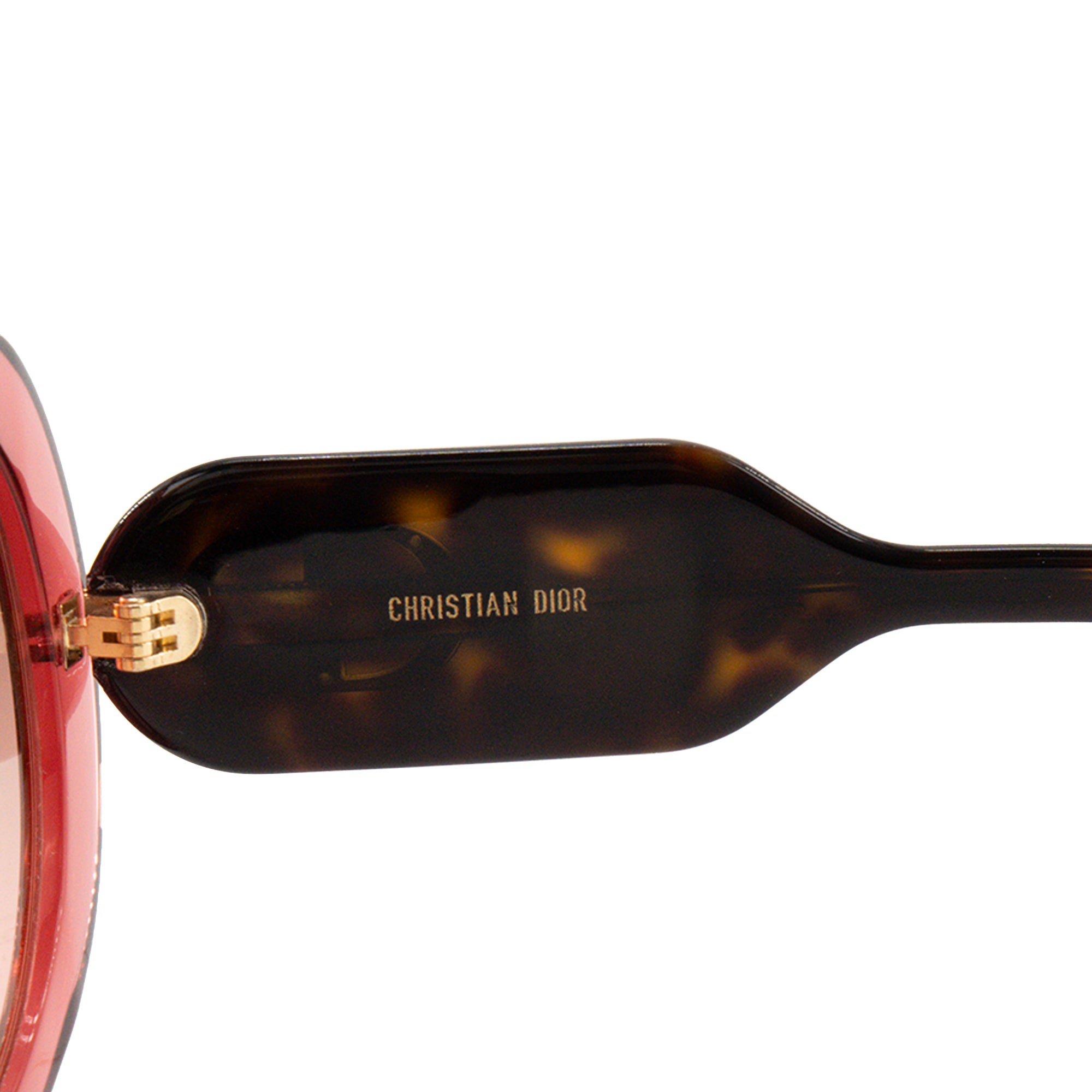 DIOR - DiorBobby R1U Dior sunglasses in pink acetate and brown tortoiseshell