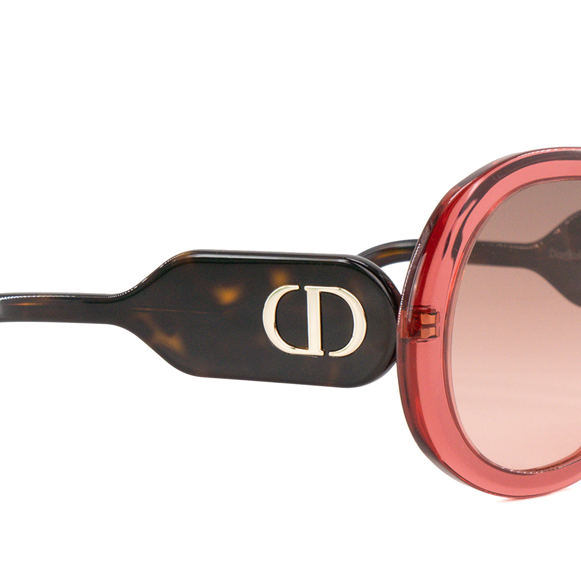 DIOR - DiorBobby R1U Dior sunglasses in pink acetate and brown tortoiseshell
