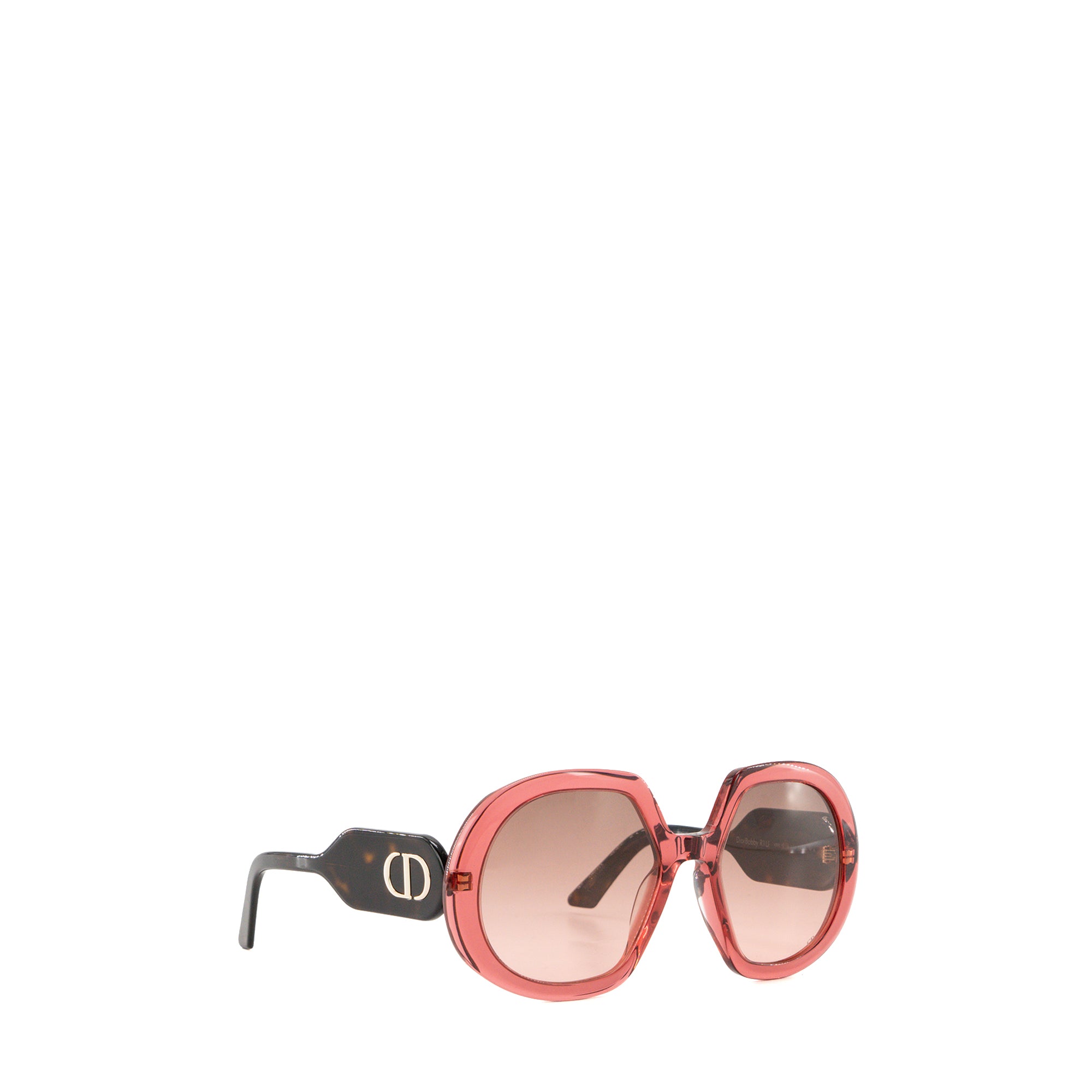DIOR - DiorBobby R1U Dior sunglasses in pink acetate and brown tortoiseshell