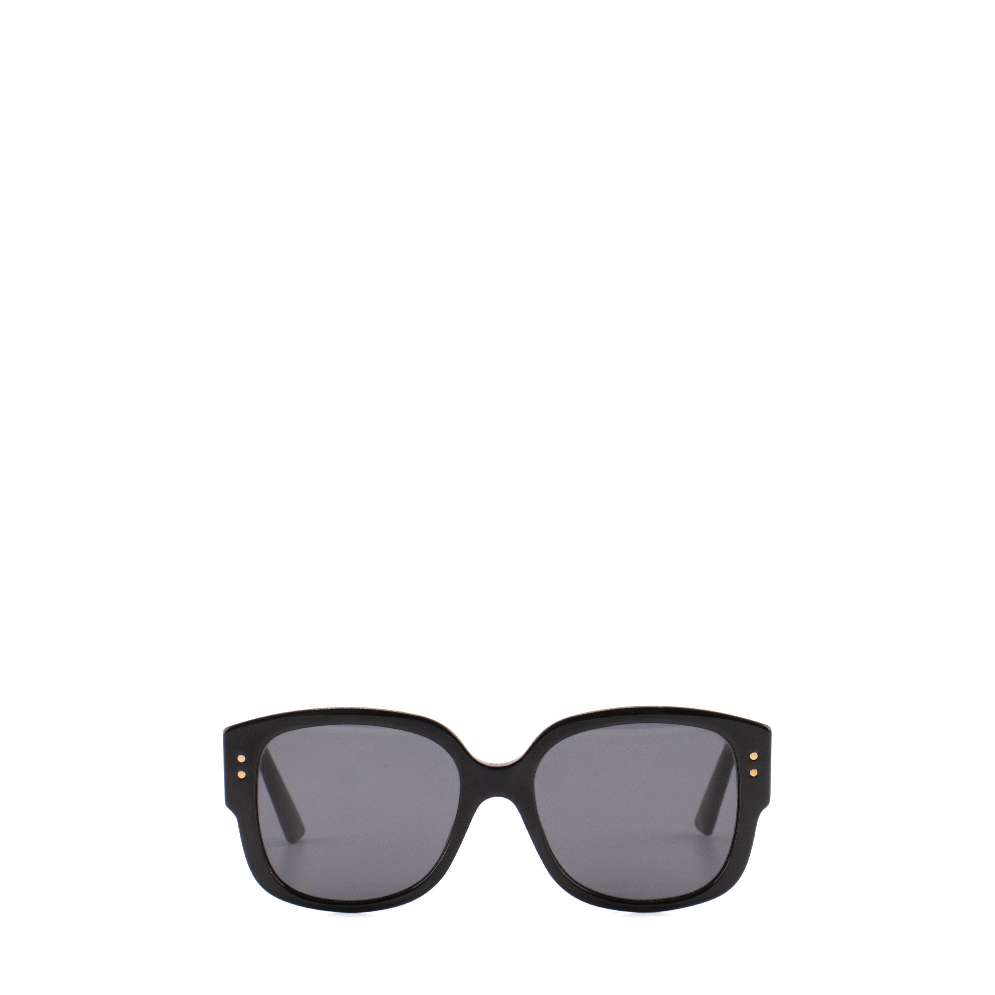 DIOR - Lunettes de soleil LadyDiorStuds Dior en plastique noir