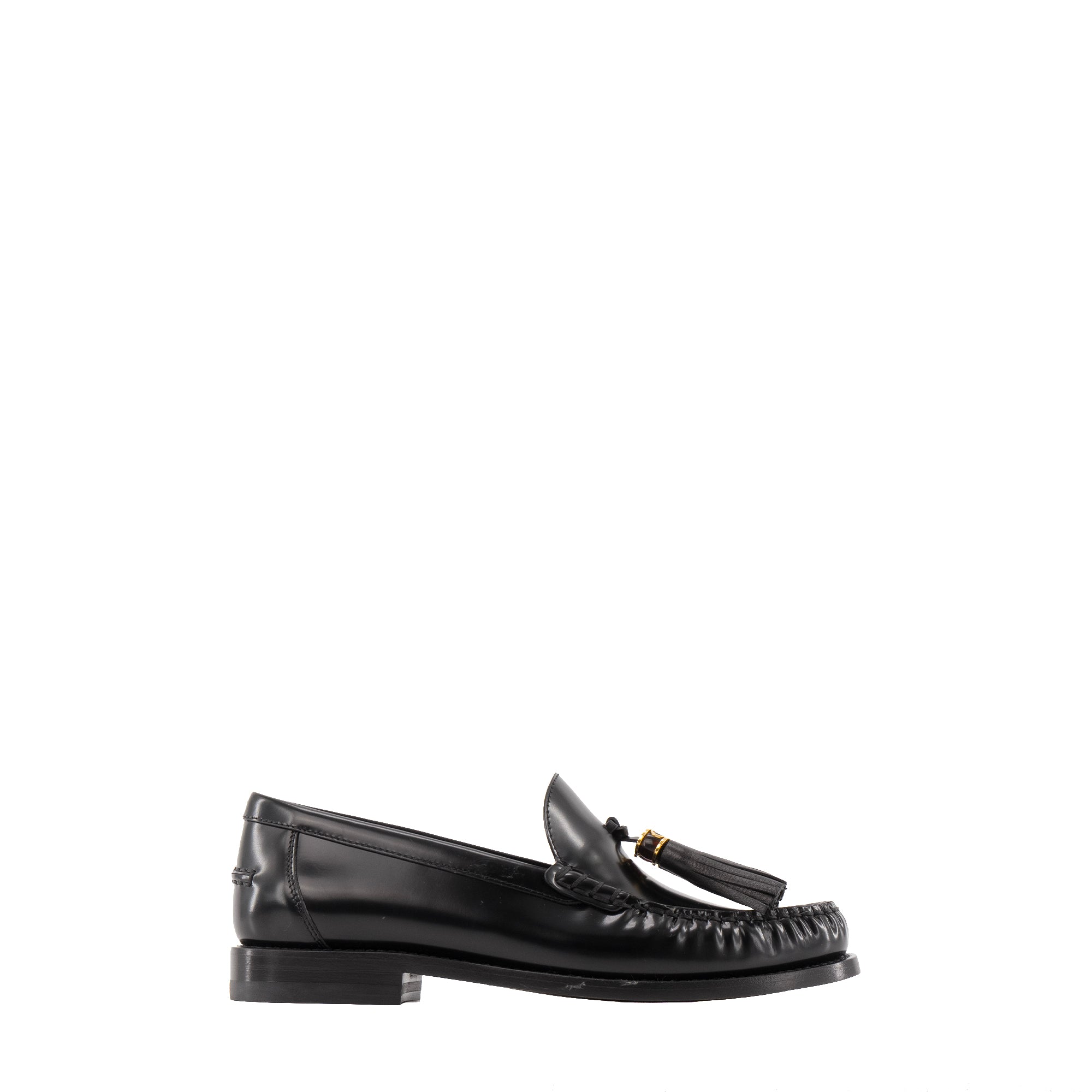 DIOR - Mocassins D-Academy Dior en cuir noir (T38)