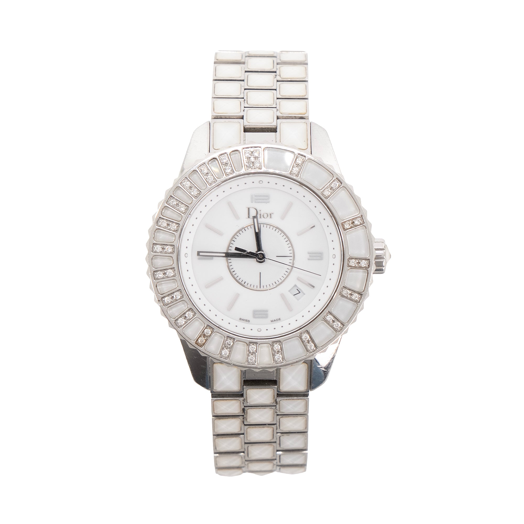DIOR - Montre Christal Dior en acier