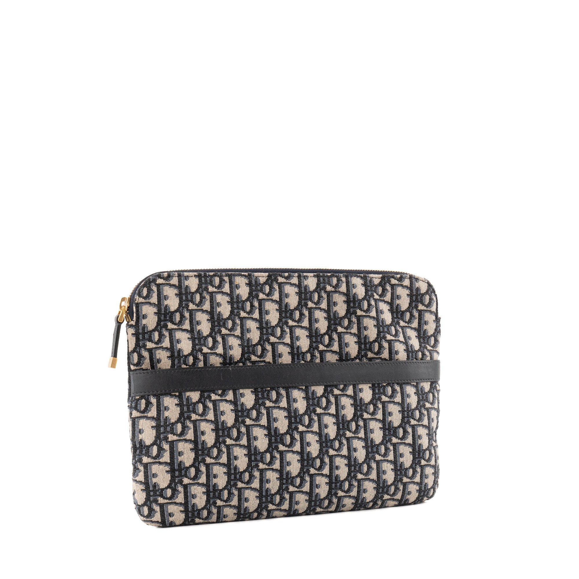DIOR - Pochette Dior en toile Dior Oblique