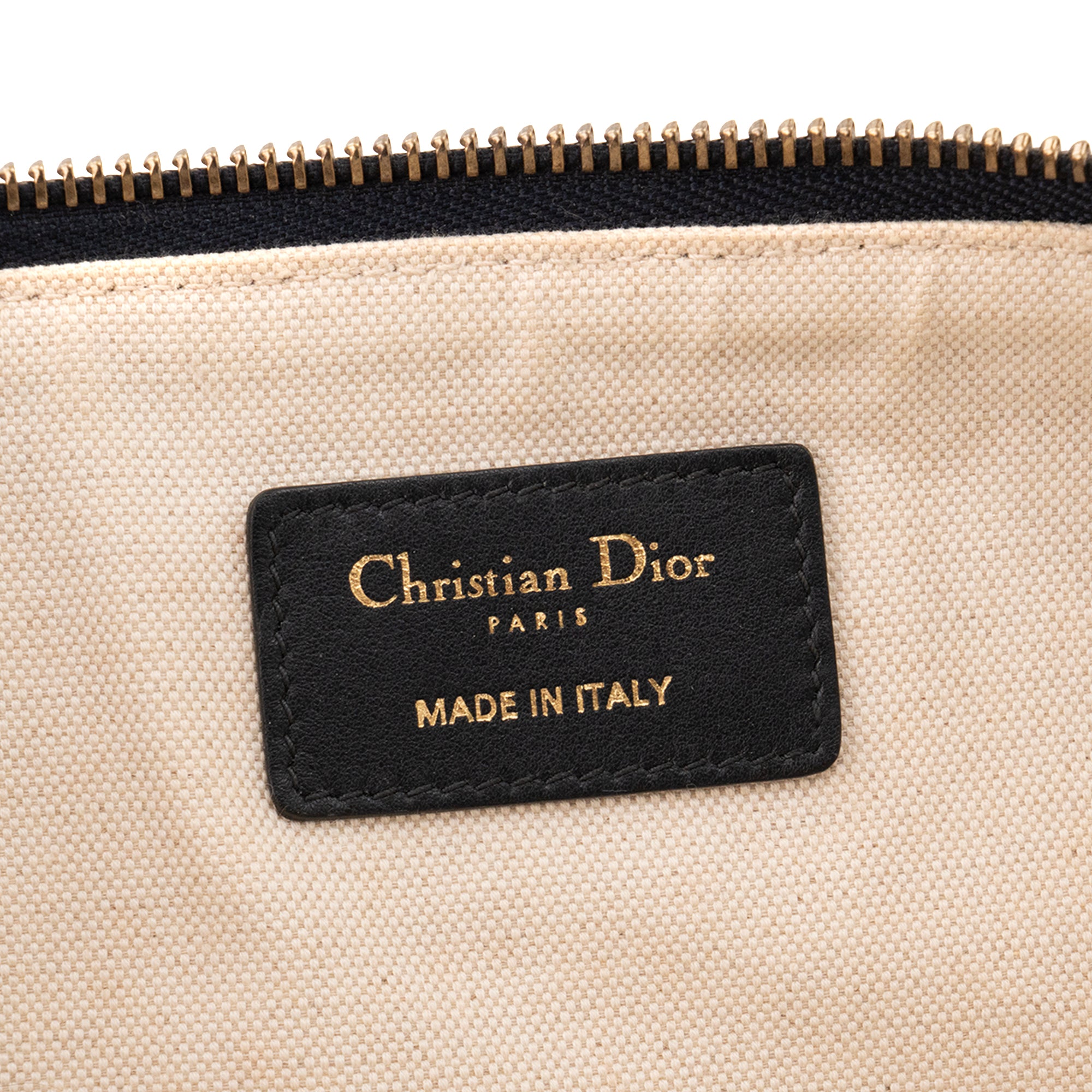 DIOR - Pochette Dior en toile Dior Oblique