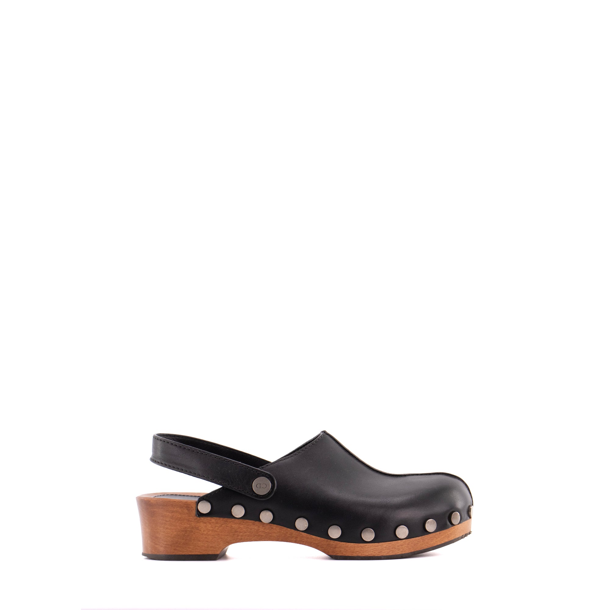 DIOR - Sabots Diorquake Dior en cuir noir (T.39)