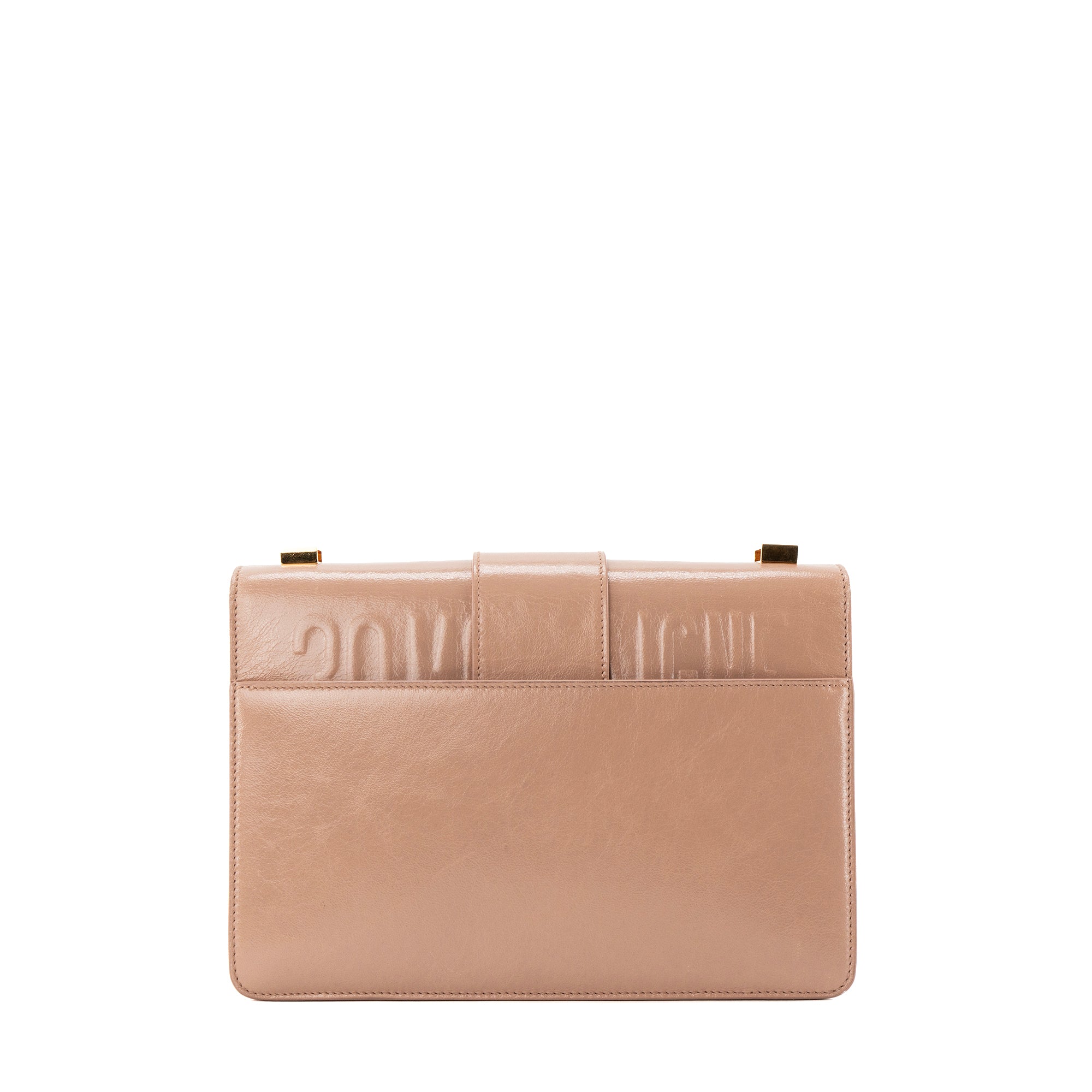DIOR - Sac à bandoulière 30 Montaigne Dior en cuir lisse rose