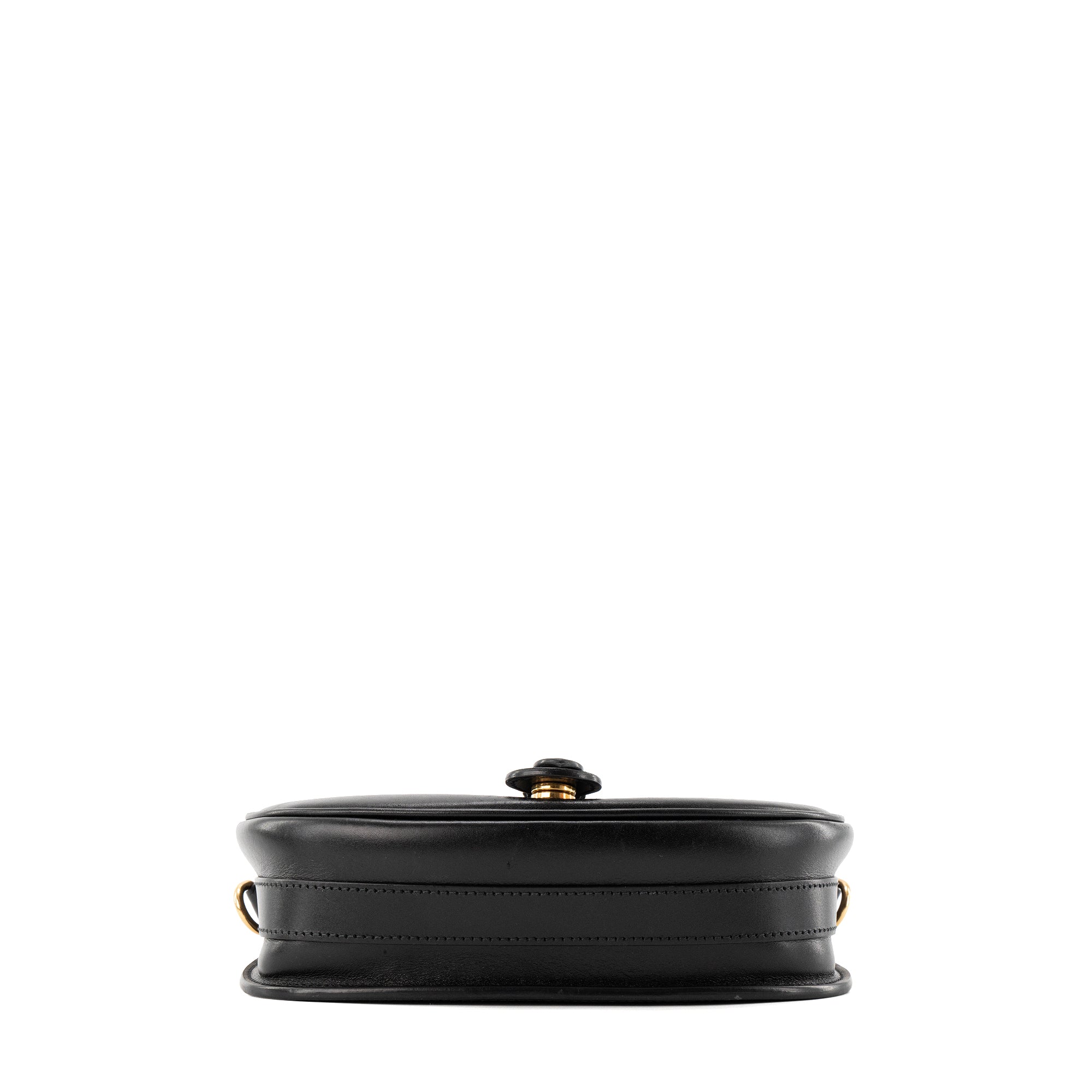 DIOR - Sac à bandoulière Bobby MM Dior en cuir lisse noir