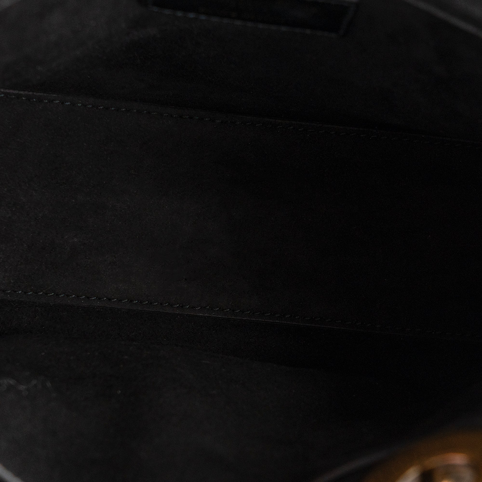 DIOR - Sac à bandoulière Lady Dior Small Dior en cuir froissé noir