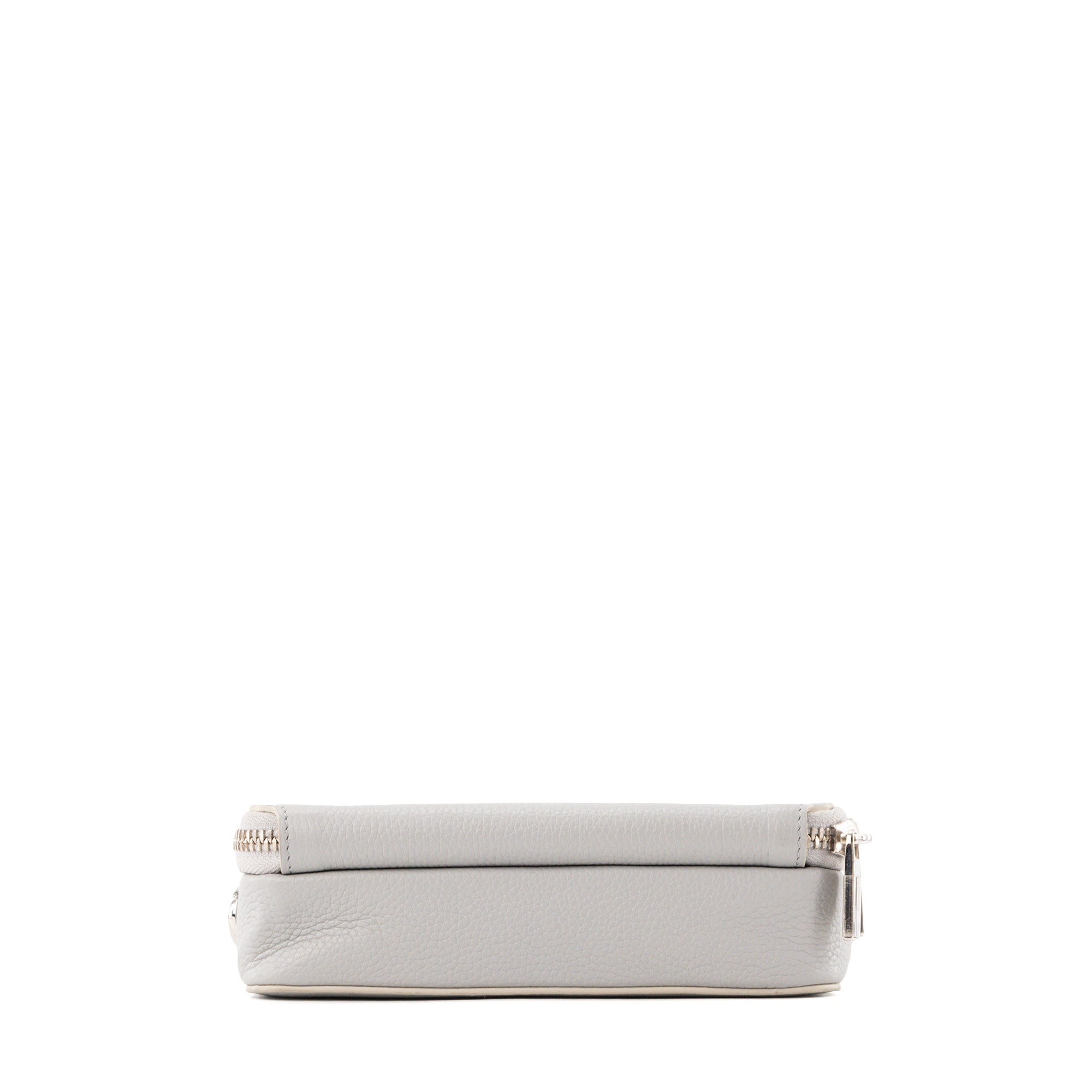 DIOR - Limited Edition Dior Jordan Wings x Dior Messenger Shoulder Bag in Grey Grained Leather