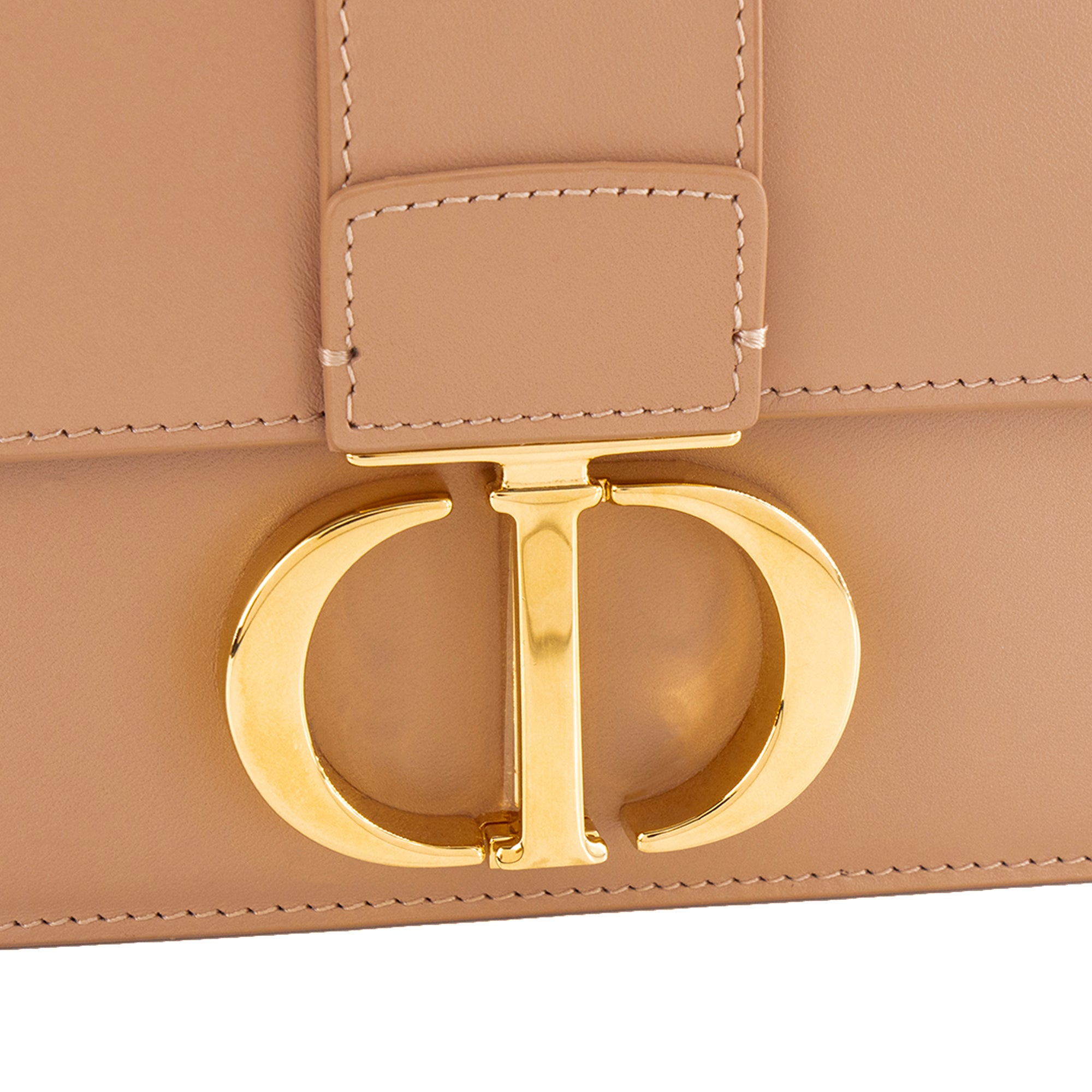 DIOR - Sac à bandoulière Micro 30 Montaigne Dior en cuir lisse rose