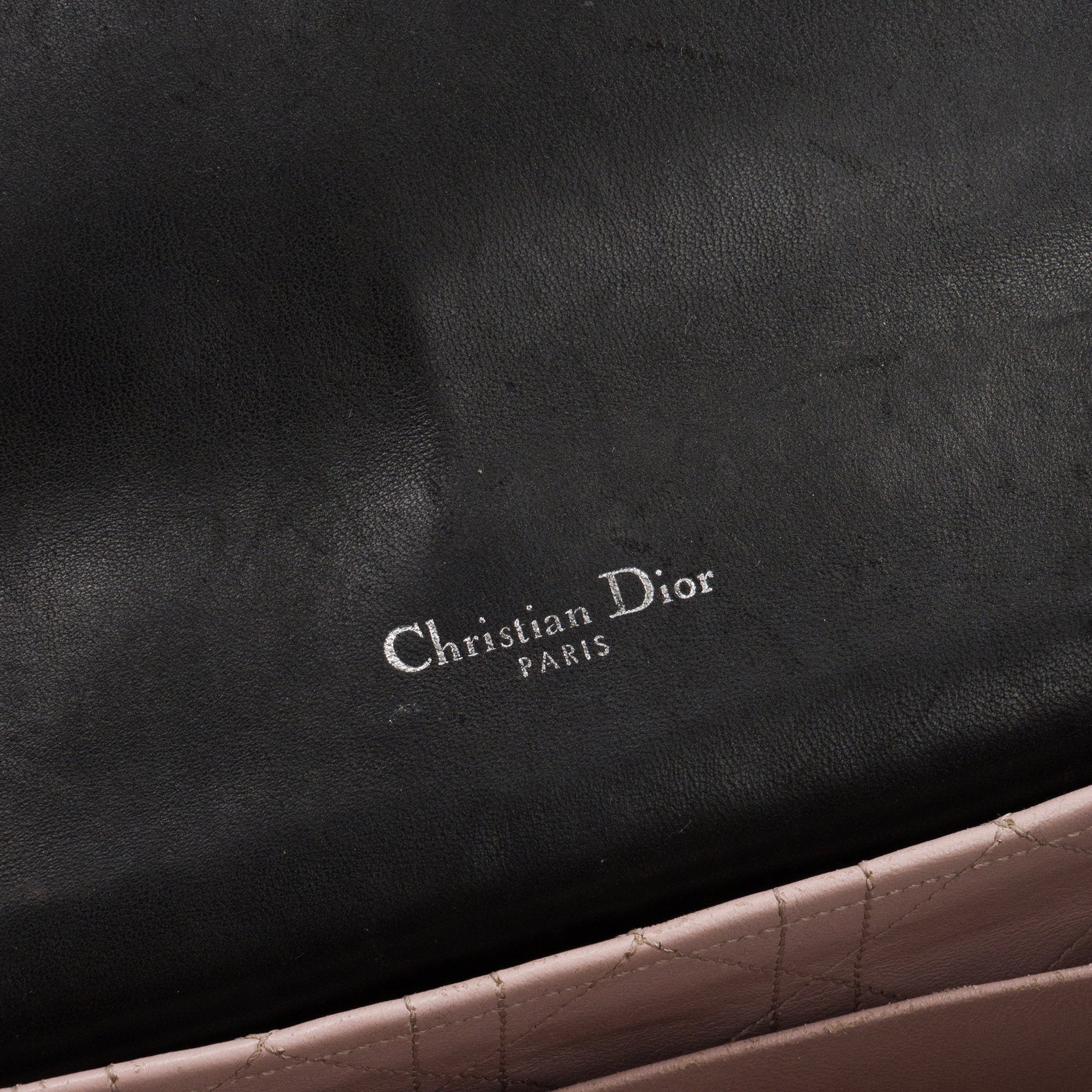 DIOR - Sac à bandoulière Miss Dior en cuir lisse noir