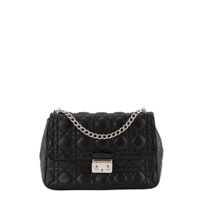 DIOR - Sac à bandoulière Miss Dior en cuir lisse noir