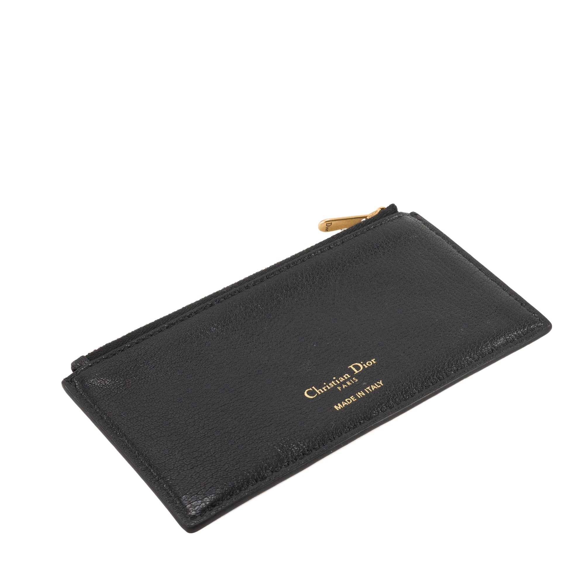 DIOR - Sac à bandoulière Saddle Dior en cuir grainé noir