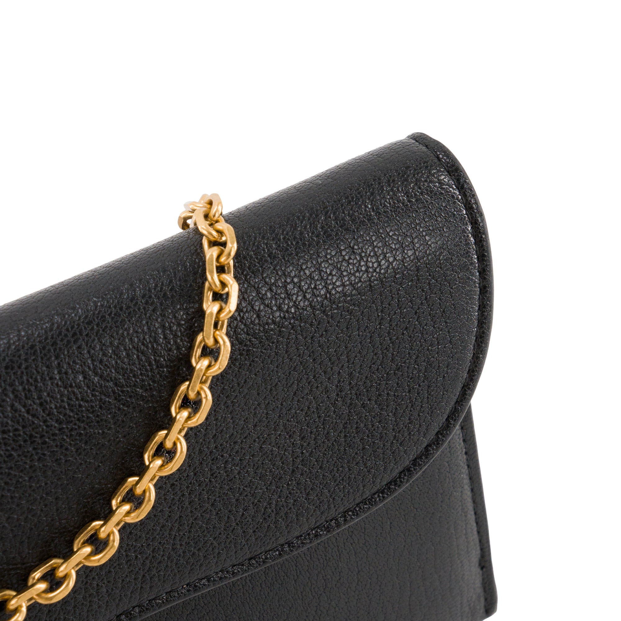 DIOR - Sac à bandoulière Saddle Dior en cuir grainé noir