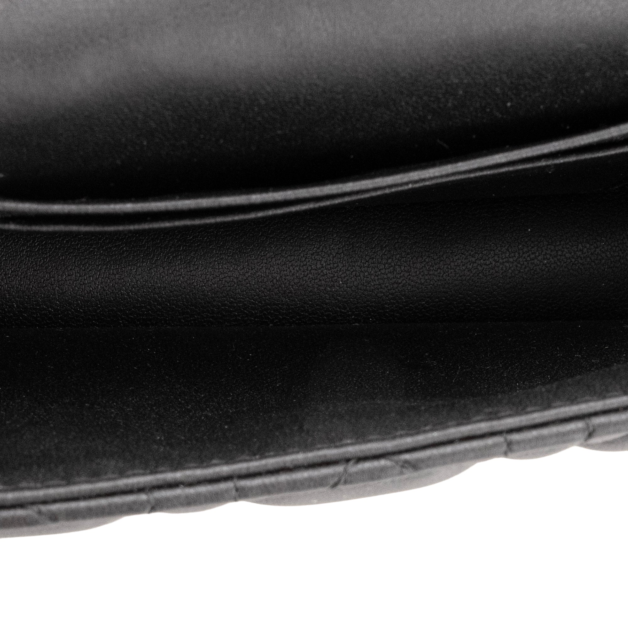 DIOR - Sac à bandoulière Talk My Dior en cuir cannage noir