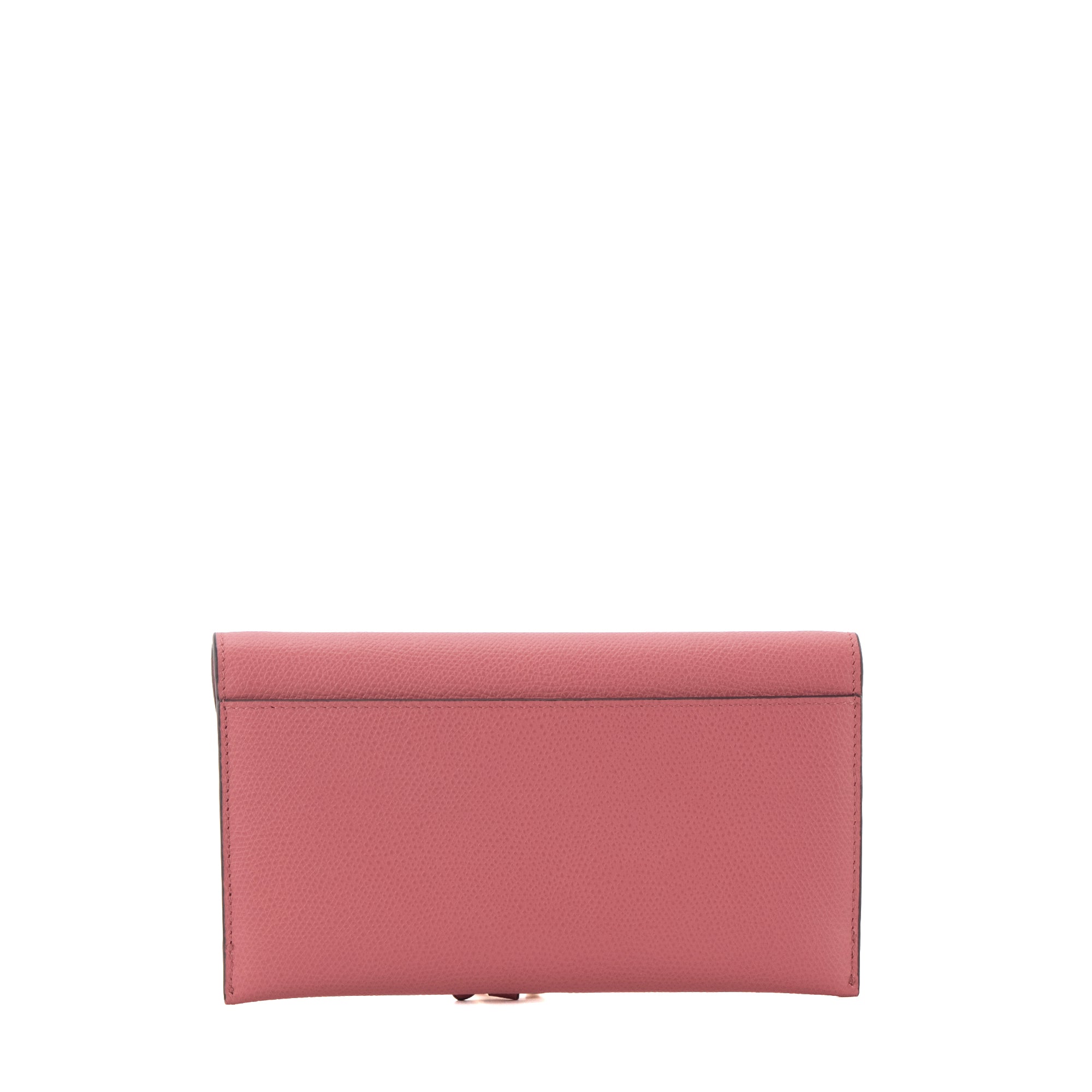 DIOR - Sac à bandoulière Wallet On Chain Saddle Dior en cuir grainé rose