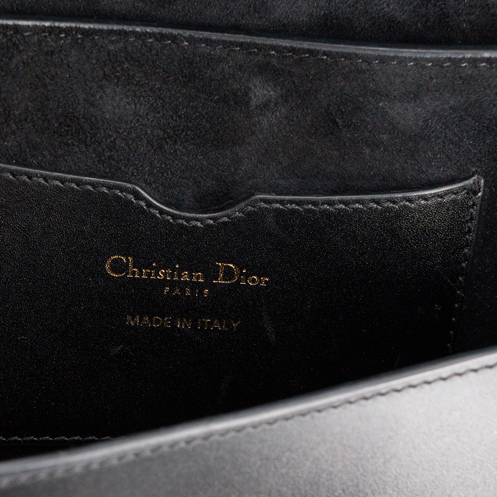 DIOR - Sac à épaule Bobby East West Dior en cuir lisse noir