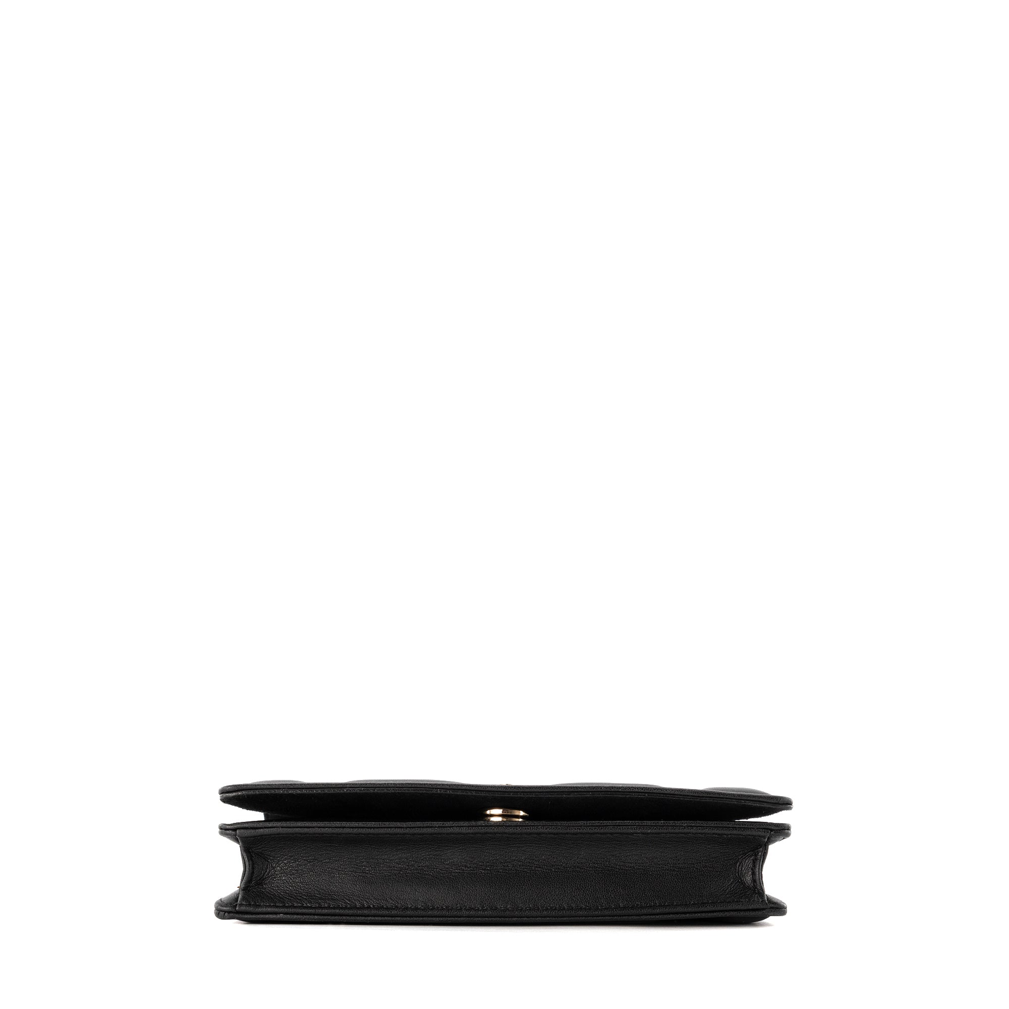 DIOR - Sac à bandoulière Diorama Dior en cuir lisse noir