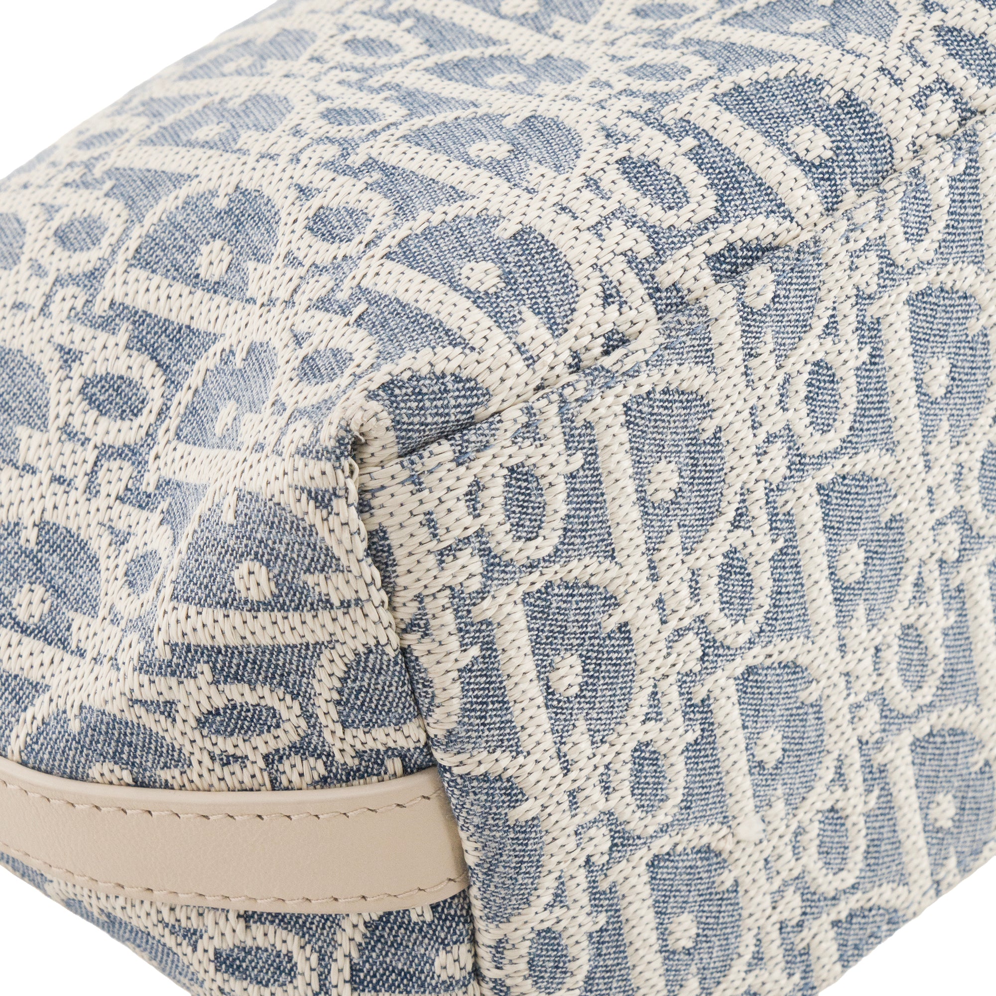 DIOR - Sac à épaule Hobo Diorstar Dior en toile denim bleu