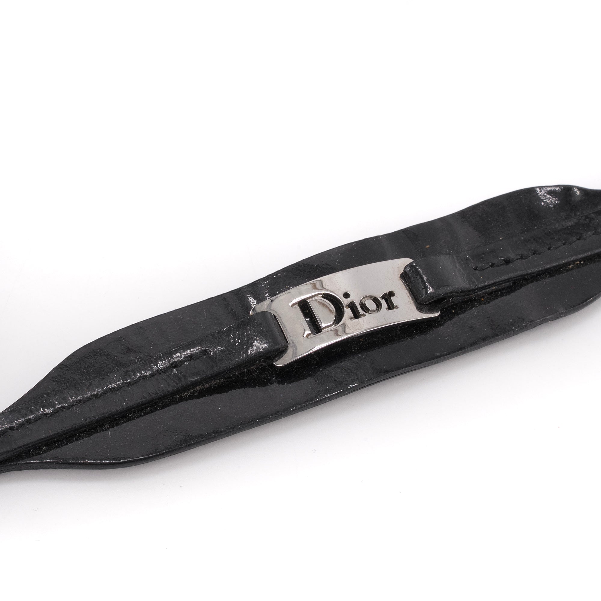 DIOR - Sac à main Street Chic Dior en velours noir vintage