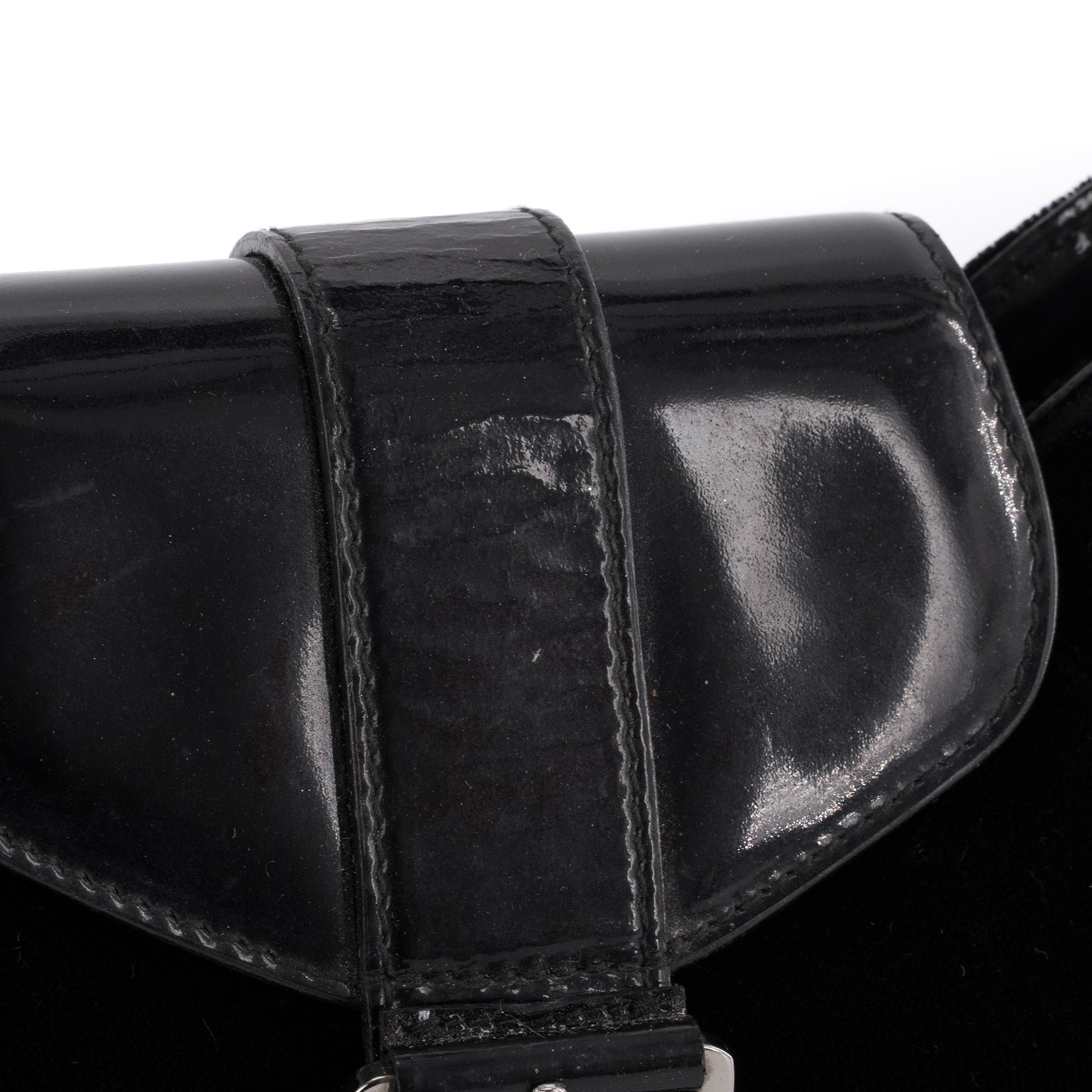 DIOR - Sac à main Street Chic Dior en velours noir vintage