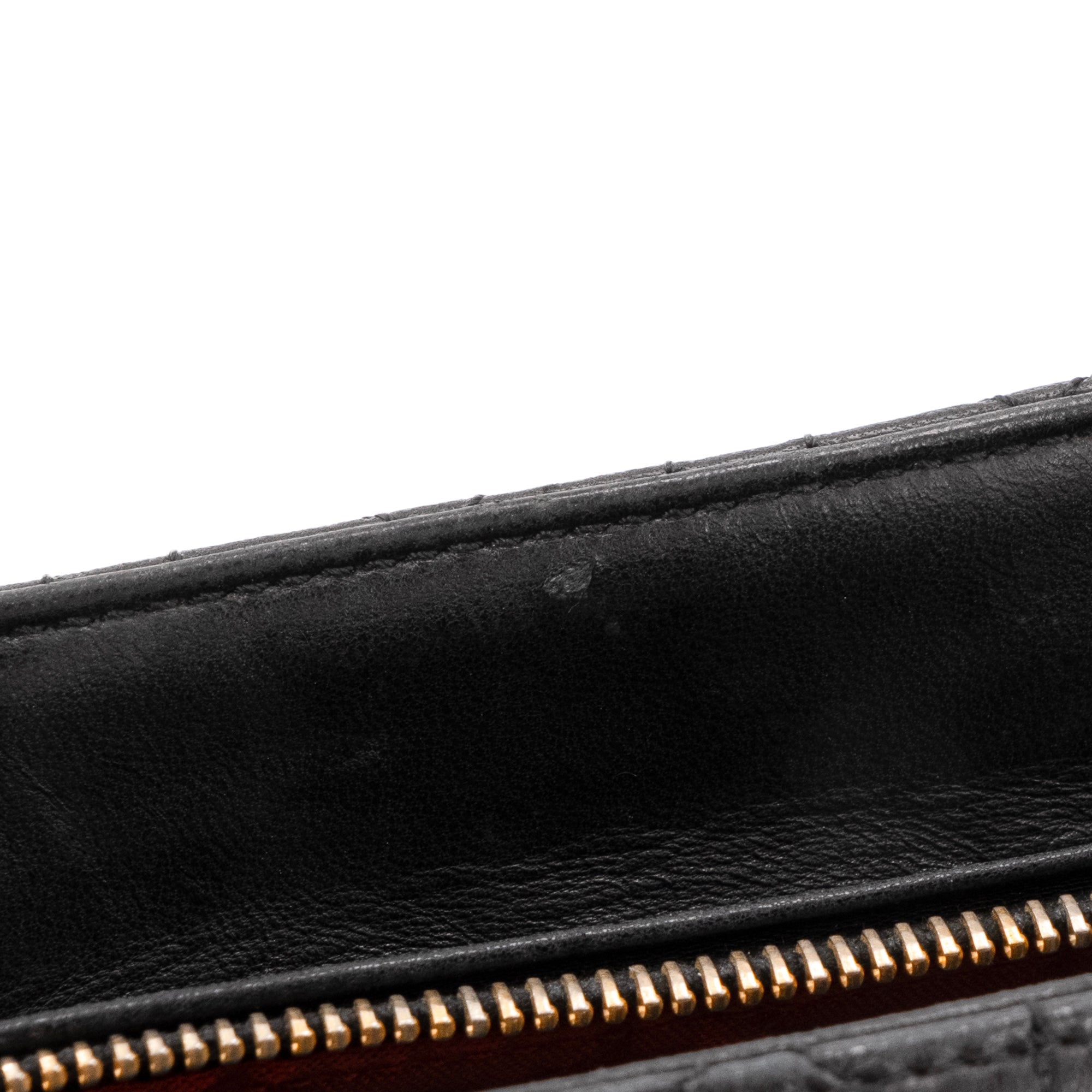 DIOR - Sac à main Lady Dior medium Dior en cuir cannage noir vintage