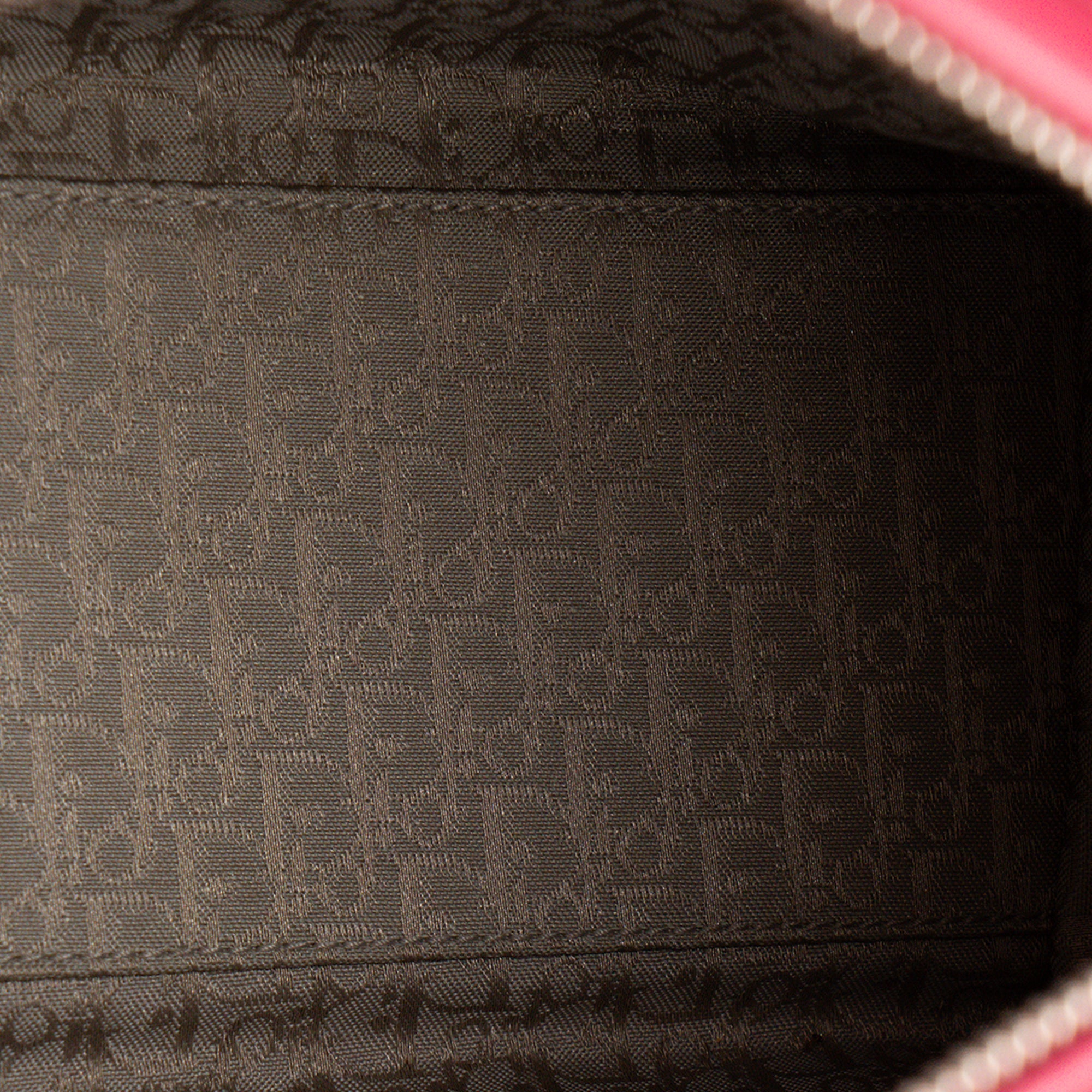 DIOR - Sac à main Lady Dior medium en cuir cannage rose