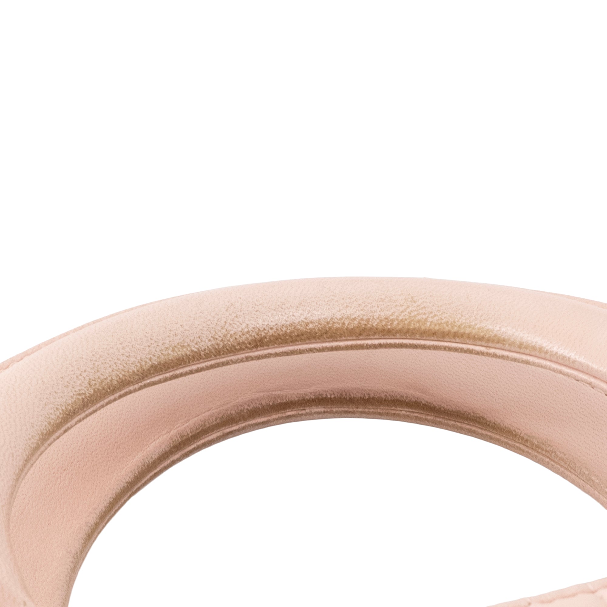 DIOR - Sac à main Lady Dior Medium en cuir rose pâle