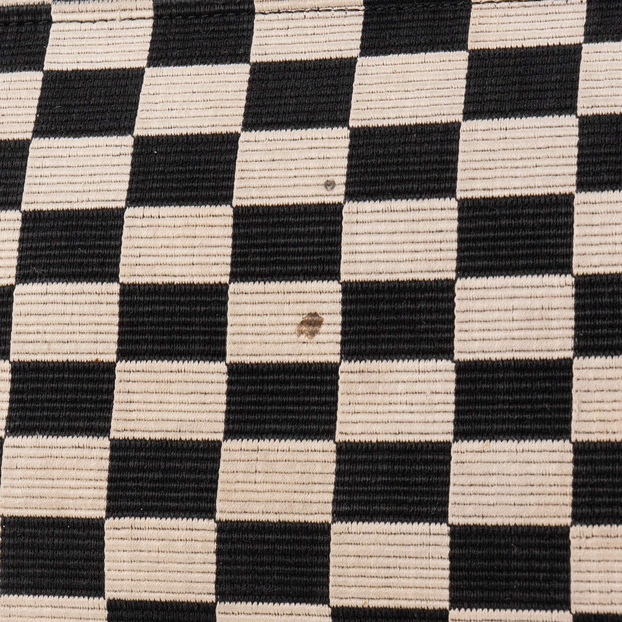 DIOR - Sac cabas Book Tote large Dior en toile damier noire et blanche