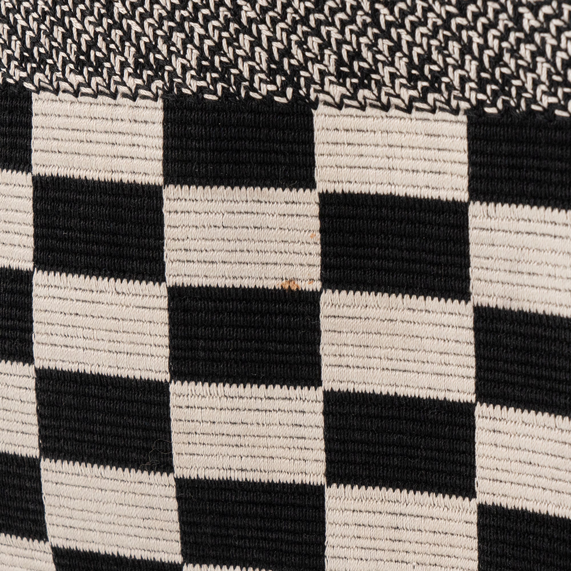 DIOR - Sac cabas Book Tote large Dior en toile damier noire et blanche