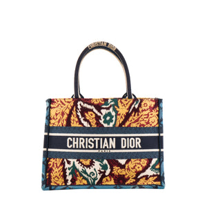DIOR - Sac cabas Book Tote moyen Dior en toile multicolore