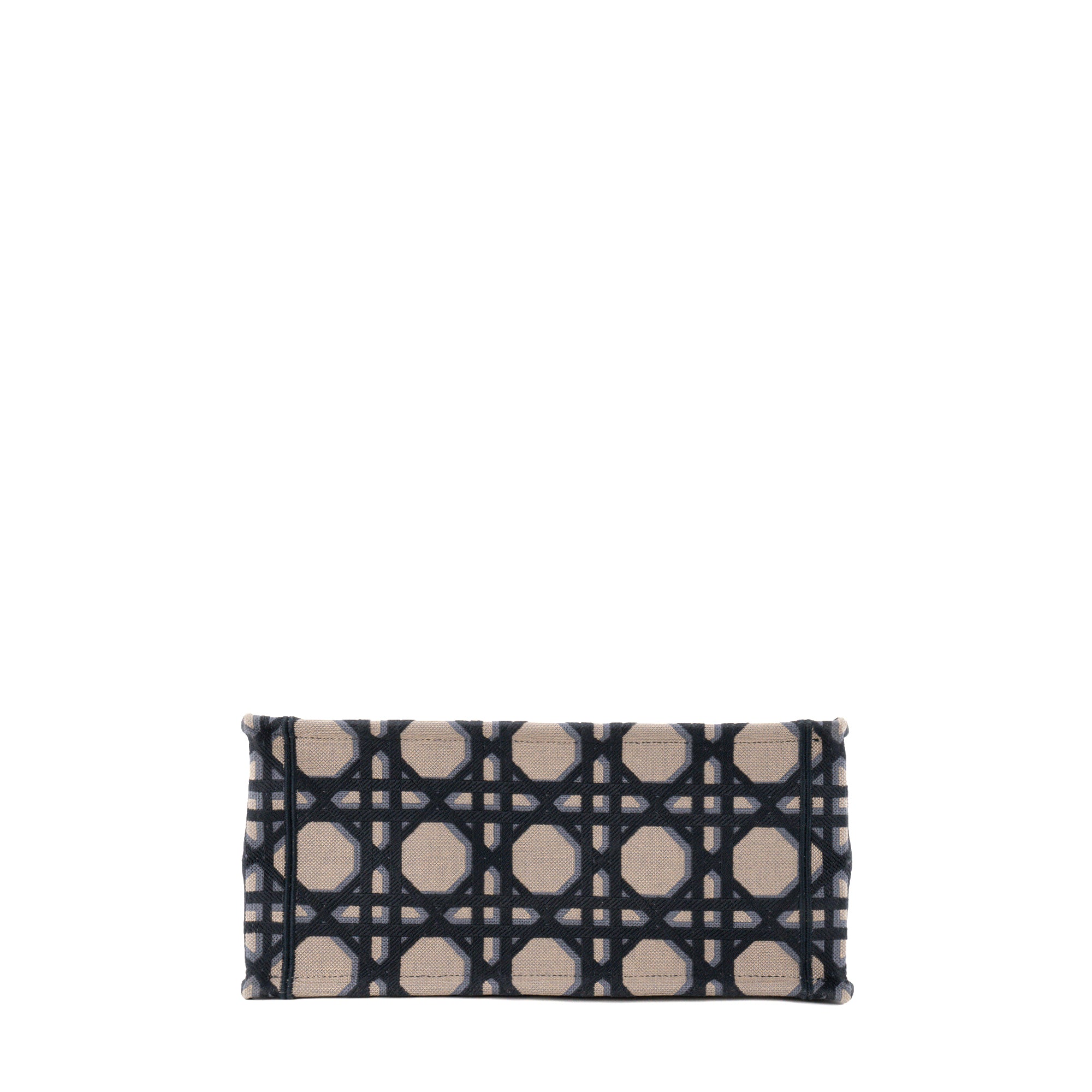 DIOR - Sac cabas BookTote moyen Dior en toile grise et bleu