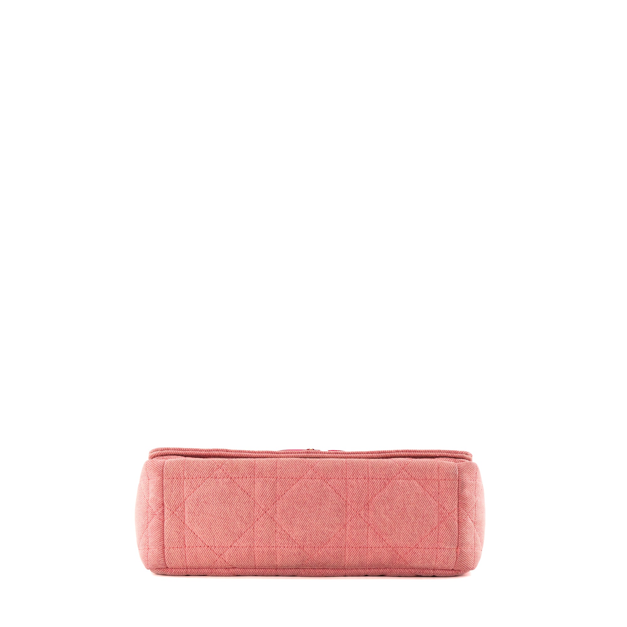 DIOR - Sac à bandoulière Caro medium Dior en denim rose
