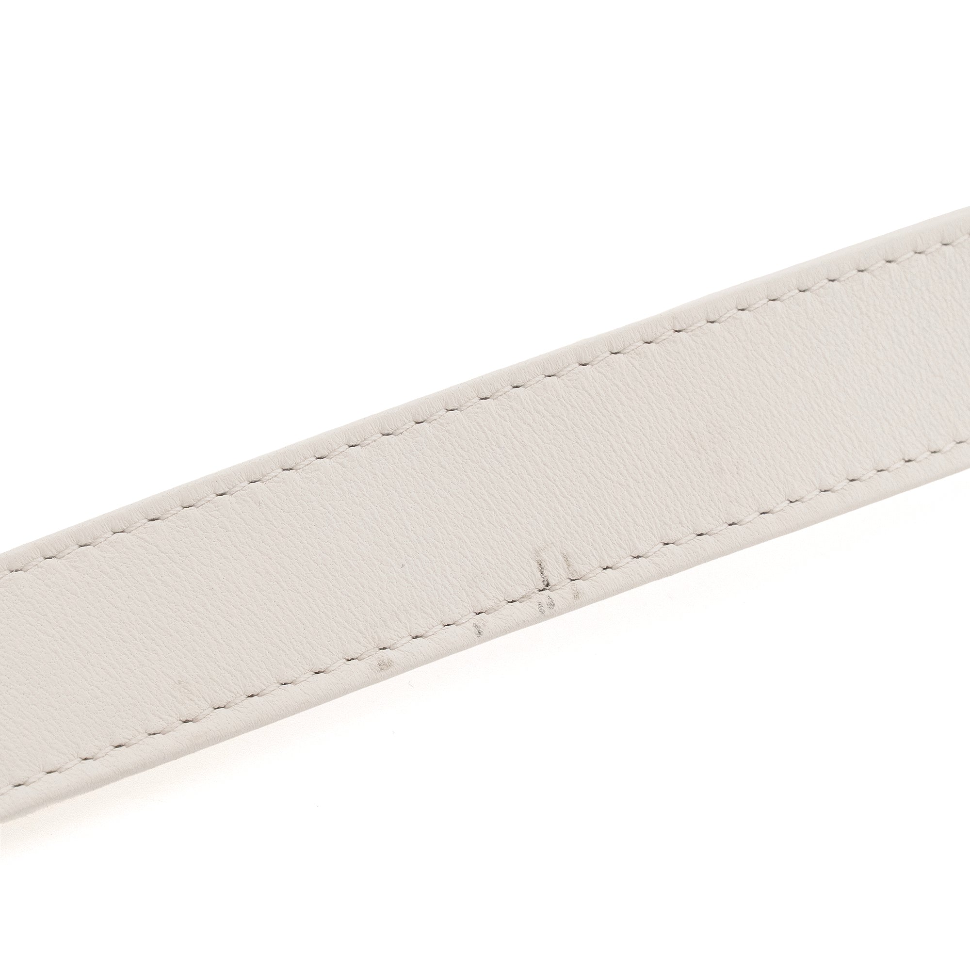 DIOR - Sac à bandoulière D-Joy Dior en cuir ivoire brodé édition limitée