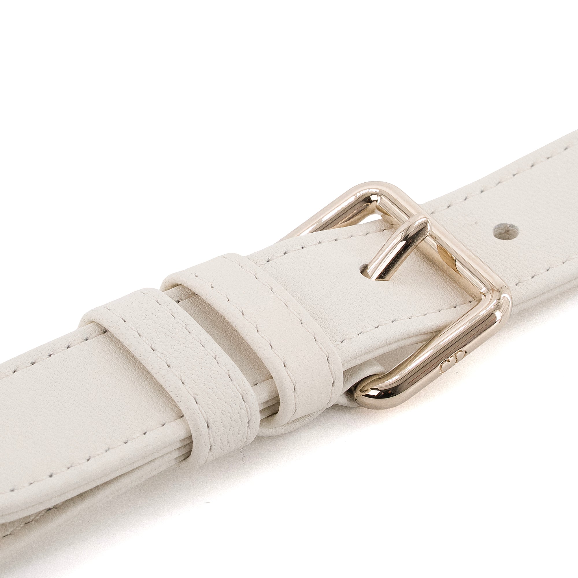 DIOR - Sac à bandoulière D-Joy Dior en cuir ivoire brodé édition limitée