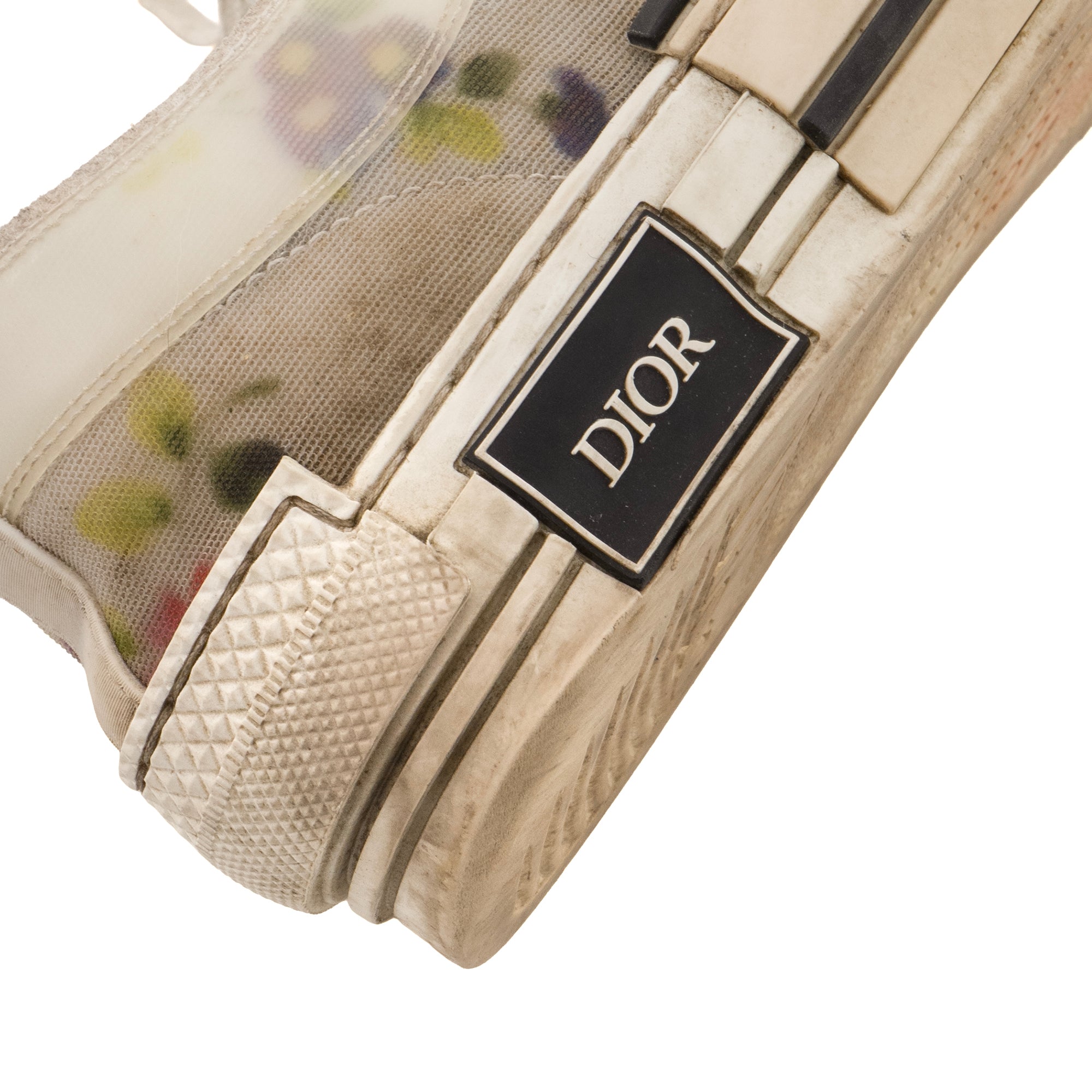 DIOR - Sneakers B23 Dior en pvc oblique flower multicolore (T40.5)