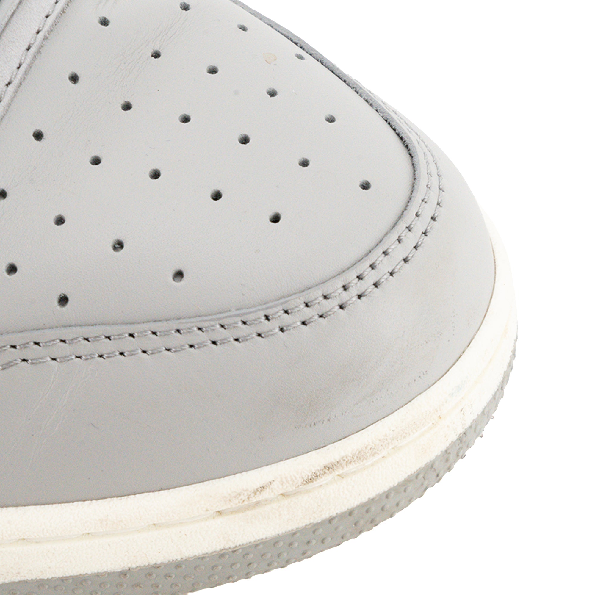 DIOR - Sneakers B27 High Dior en toile enduite motif CD Diamond et cuir gris (T40,5)