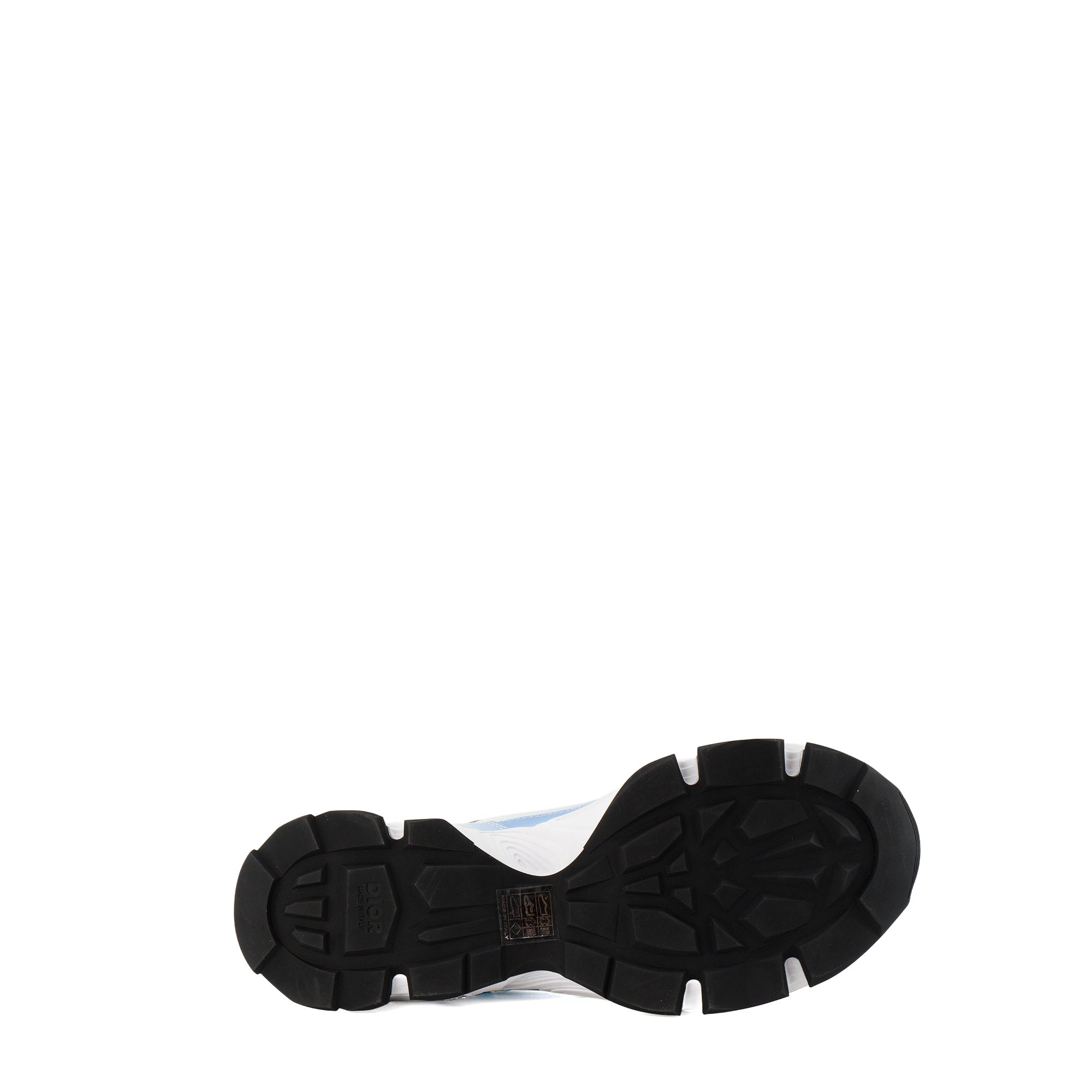 DIOR - Sneakers CD1 Dior en toile et cuir bleu et blanc (T42)
