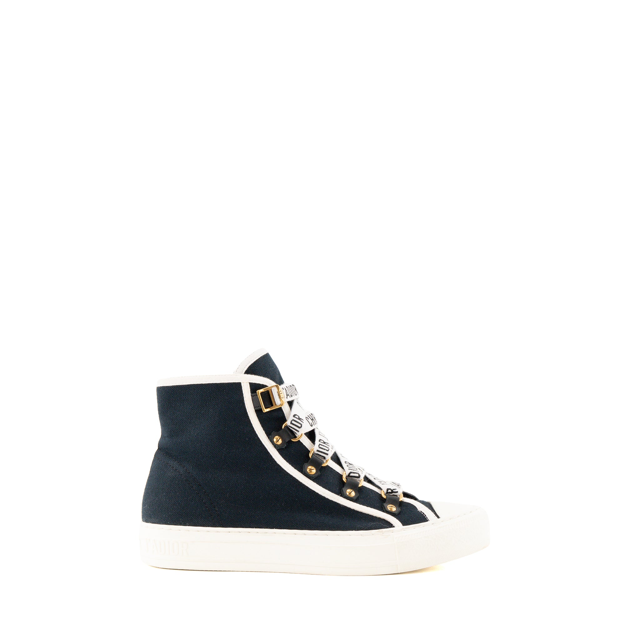 DIOR - Sneakers J'adior Dior en toile bleu marine (T39)