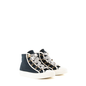 DIOR - Sneakers J'adior Dior en toile bleu marine (T39)