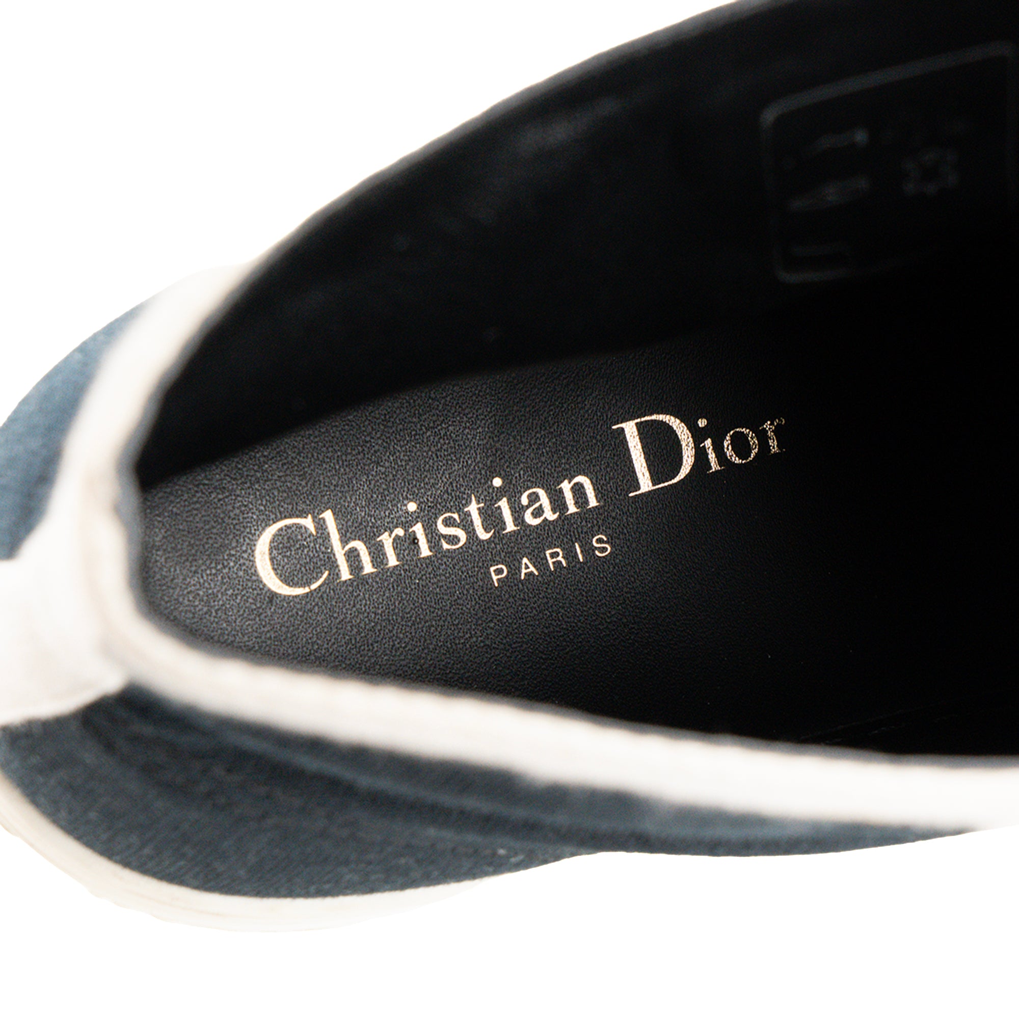 DIOR - Sneakers J'adior Dior en toile bleu marine (T39)