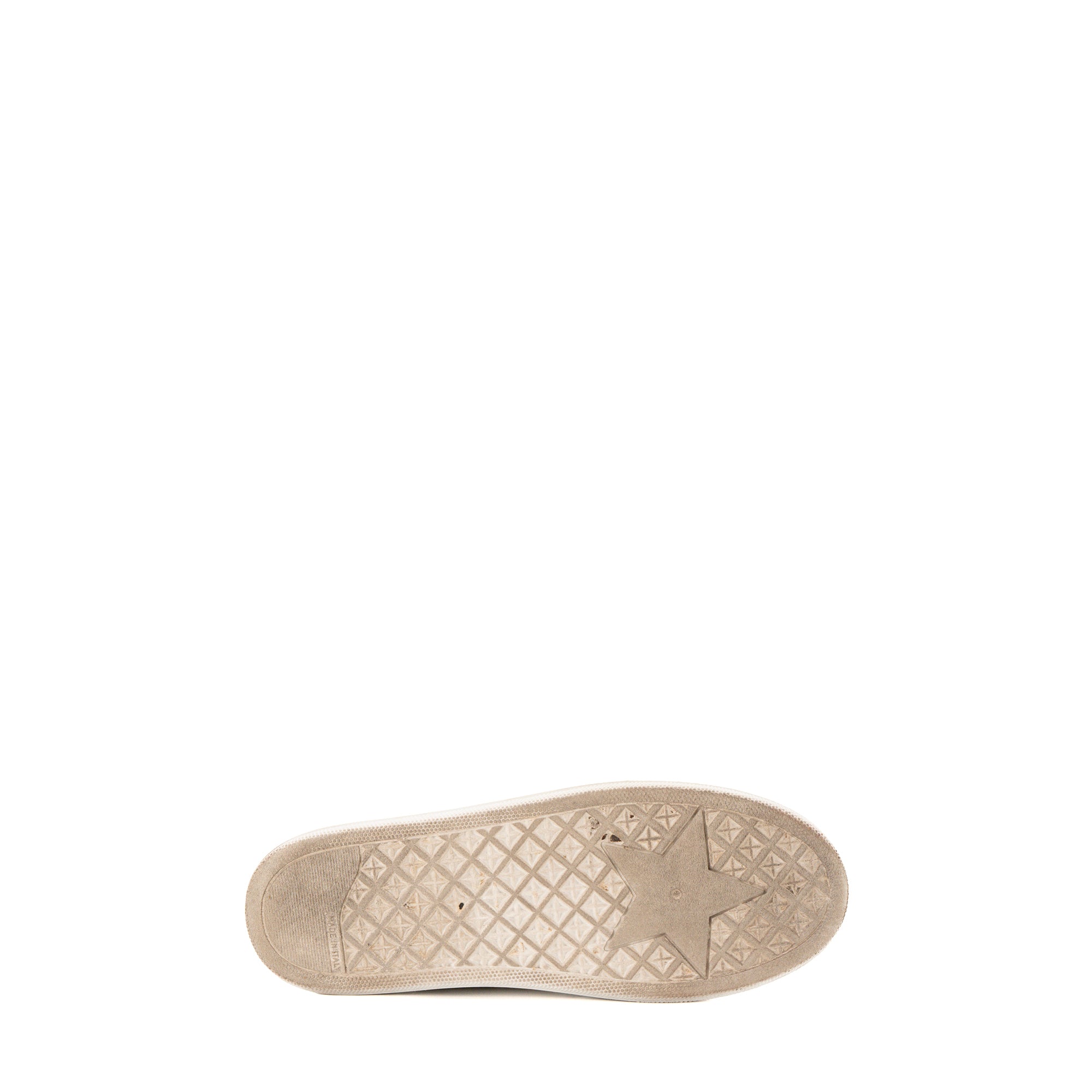 DIOR - Sneakers Slip-On Dior en toile grise et blanche (T38)