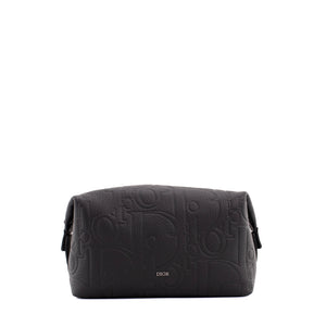DIOR - Dior toiletry bag in grained leather