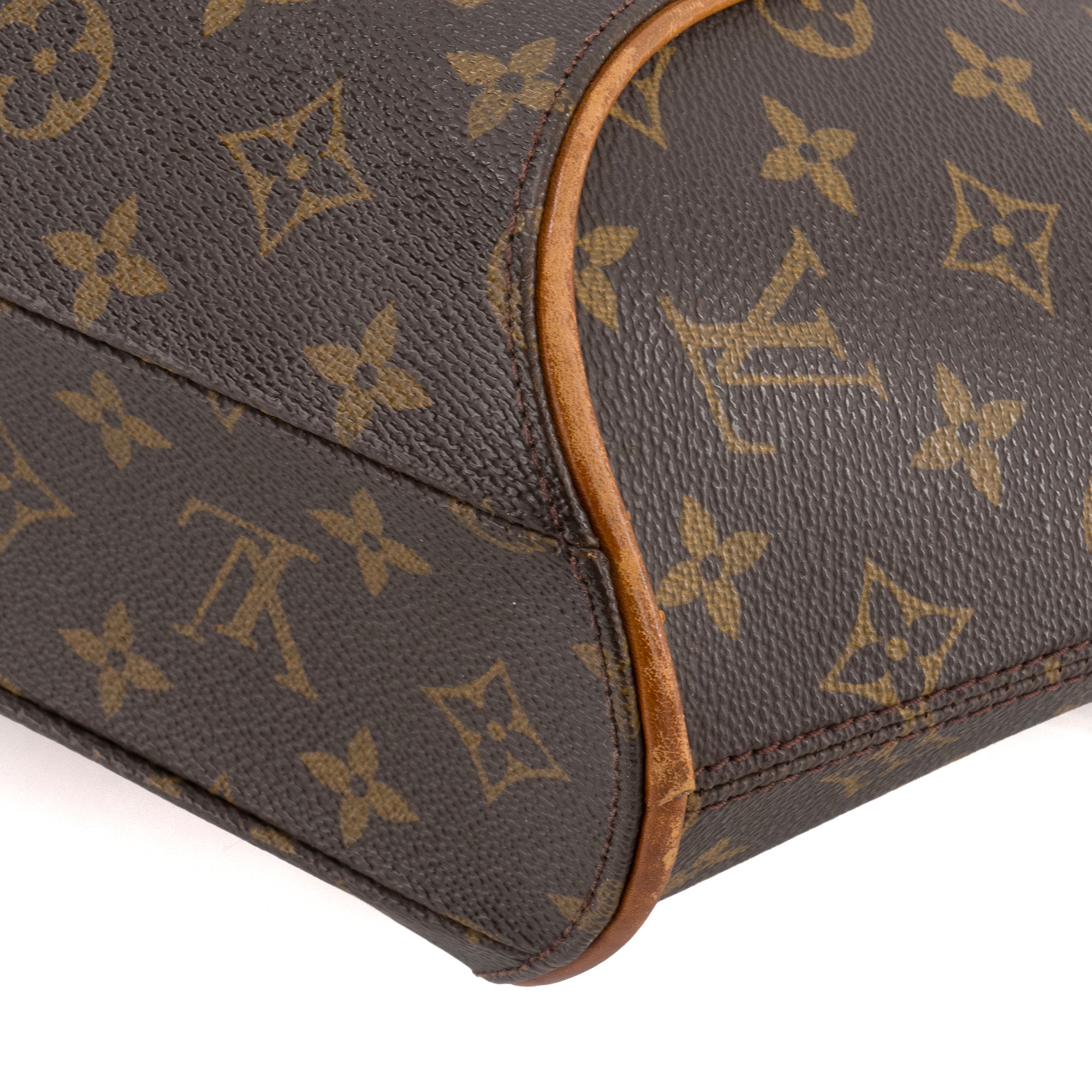 LOUIS VUITTON - Sac à main Ellipse PM Louis Vuitton en toile enduite monogrammée vintage