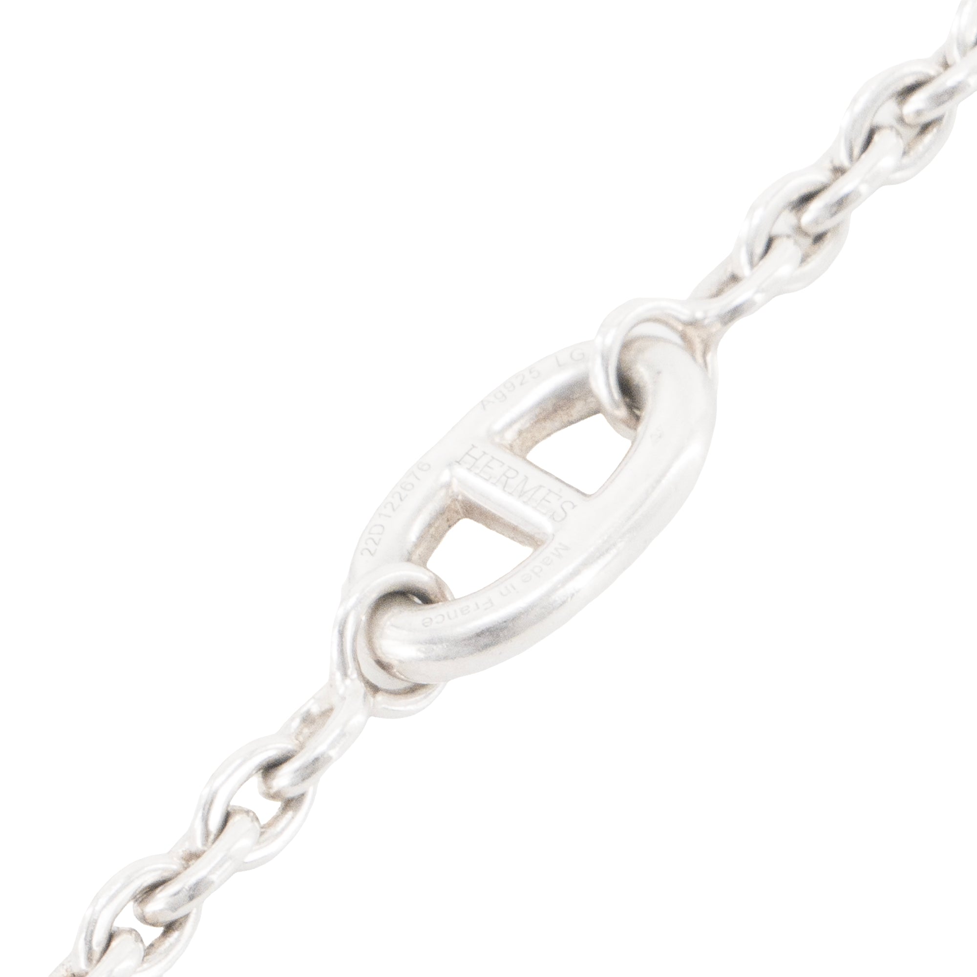 HERMÈS - Bracelet Farandole Hermès en argent (LG)