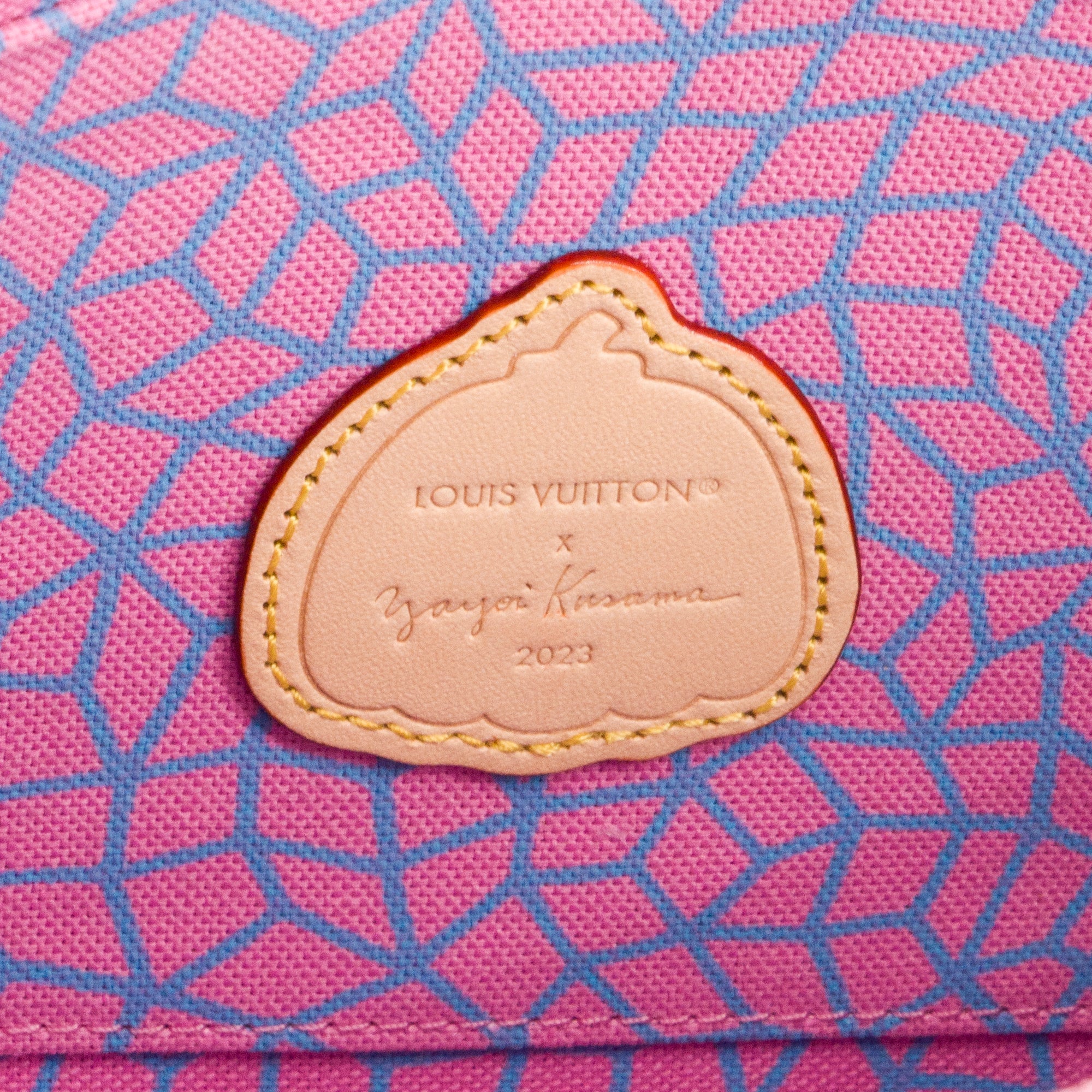 LOUIS VUITTON -  Pochette Félicie Louis Vuitton x Yayoi Kusama en toile enduite monogrammée édition limitée