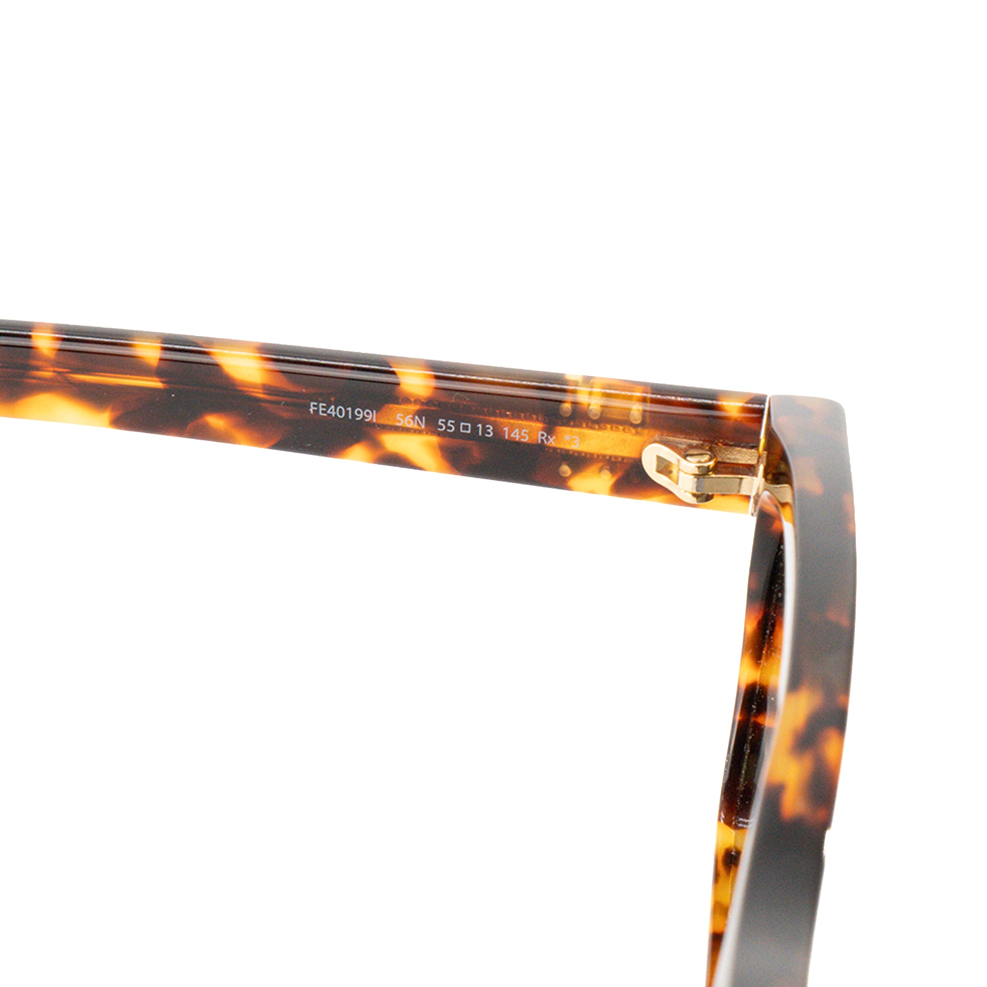 FENDI - Lunettes de soleil Fendi en acétate écailles de tortue marron